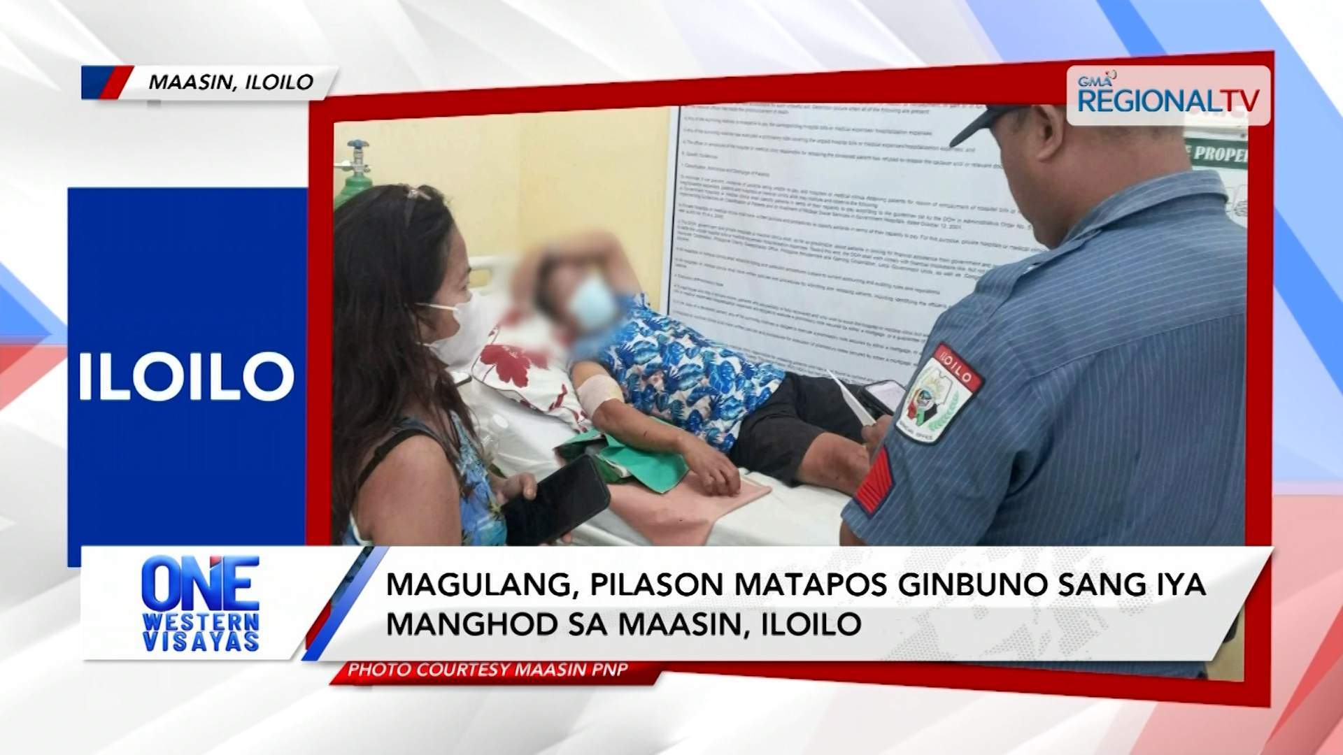 Magulang, pilason matapos ginbuno sang iya manghod sa Maasin, Iloilo | One Western Visayas