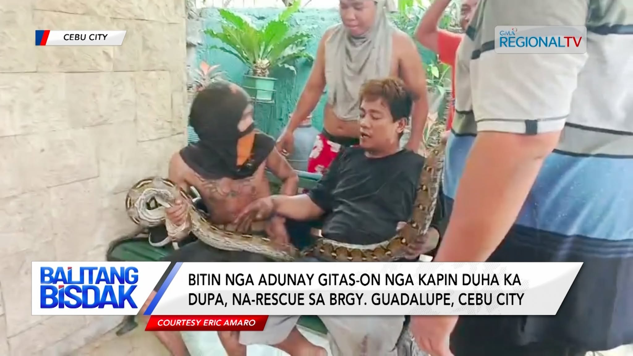 Sawa sa Barangay Guadalupe, Cebu City, Na-rescue | Balitang Bisdak