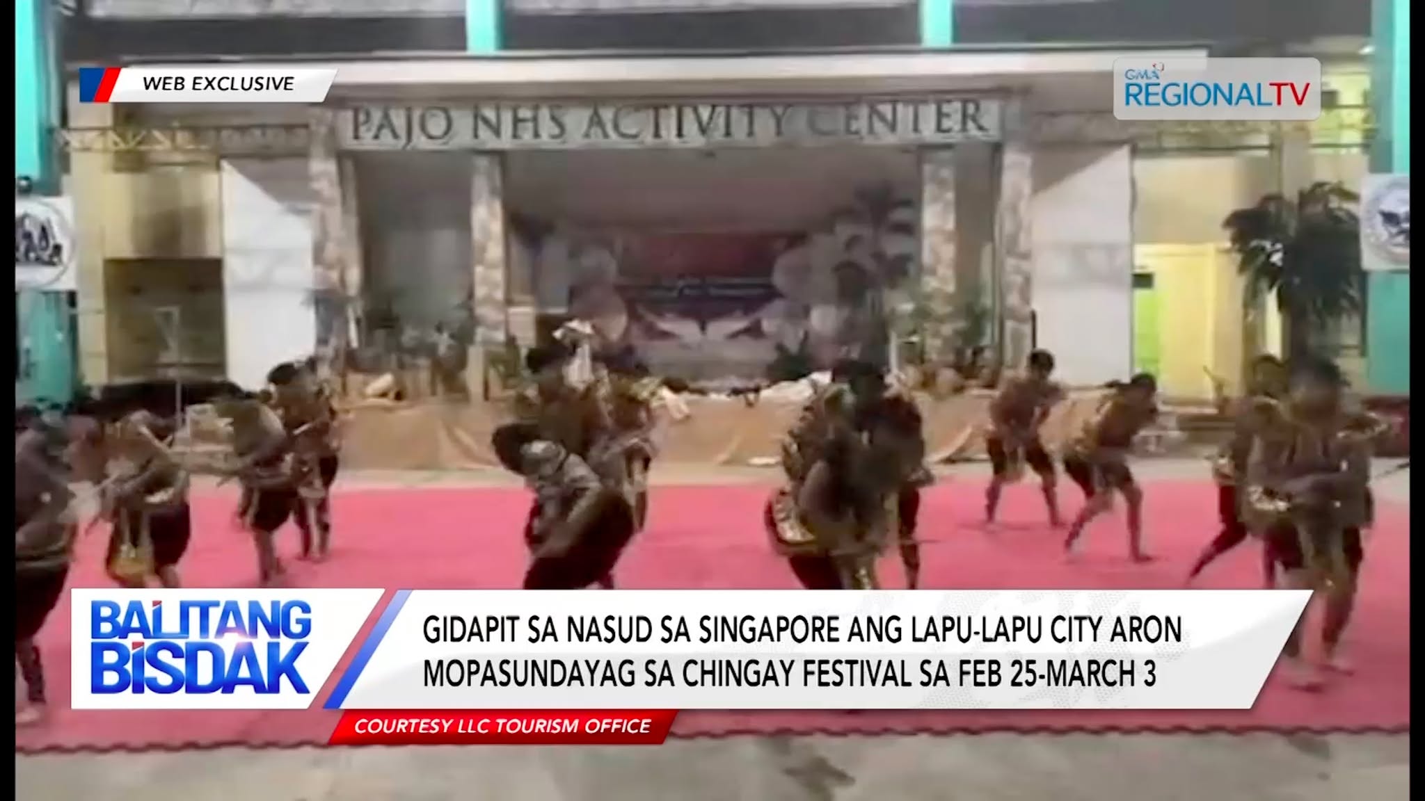 Gi-dapit sa Singapore ang Lapu-Lapu City nga Mopasundayag sa Chingay Festival | Balitang Bisdak
