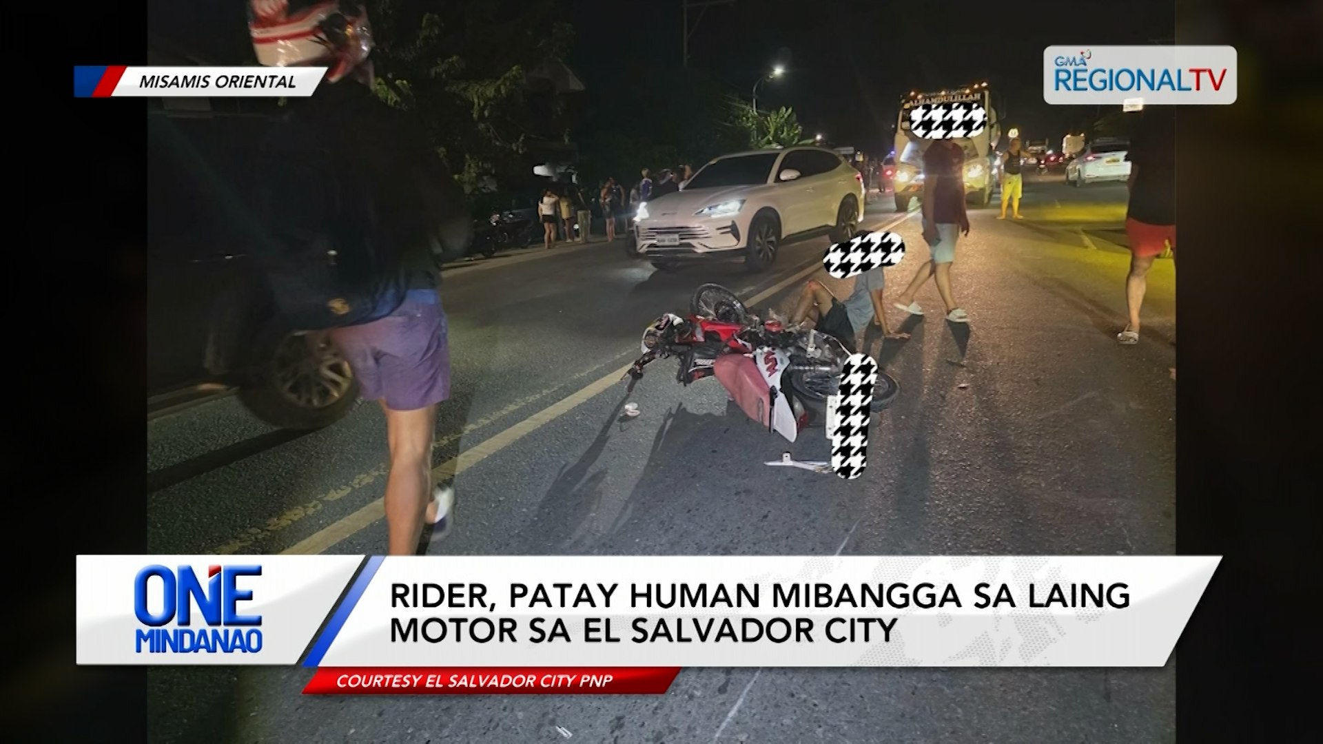 Rider, patay human mibangga sa laing motor sa El Salvador City | One Mindanao