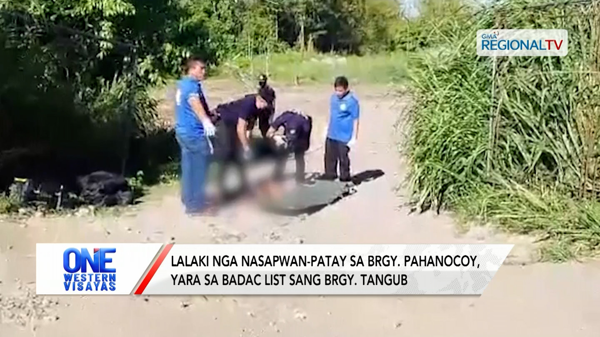 Lalaki nga nasapwan-patay sa Pahanocoy, yara sa BADAC list sang Brgy. Tangub | One Western Visayas