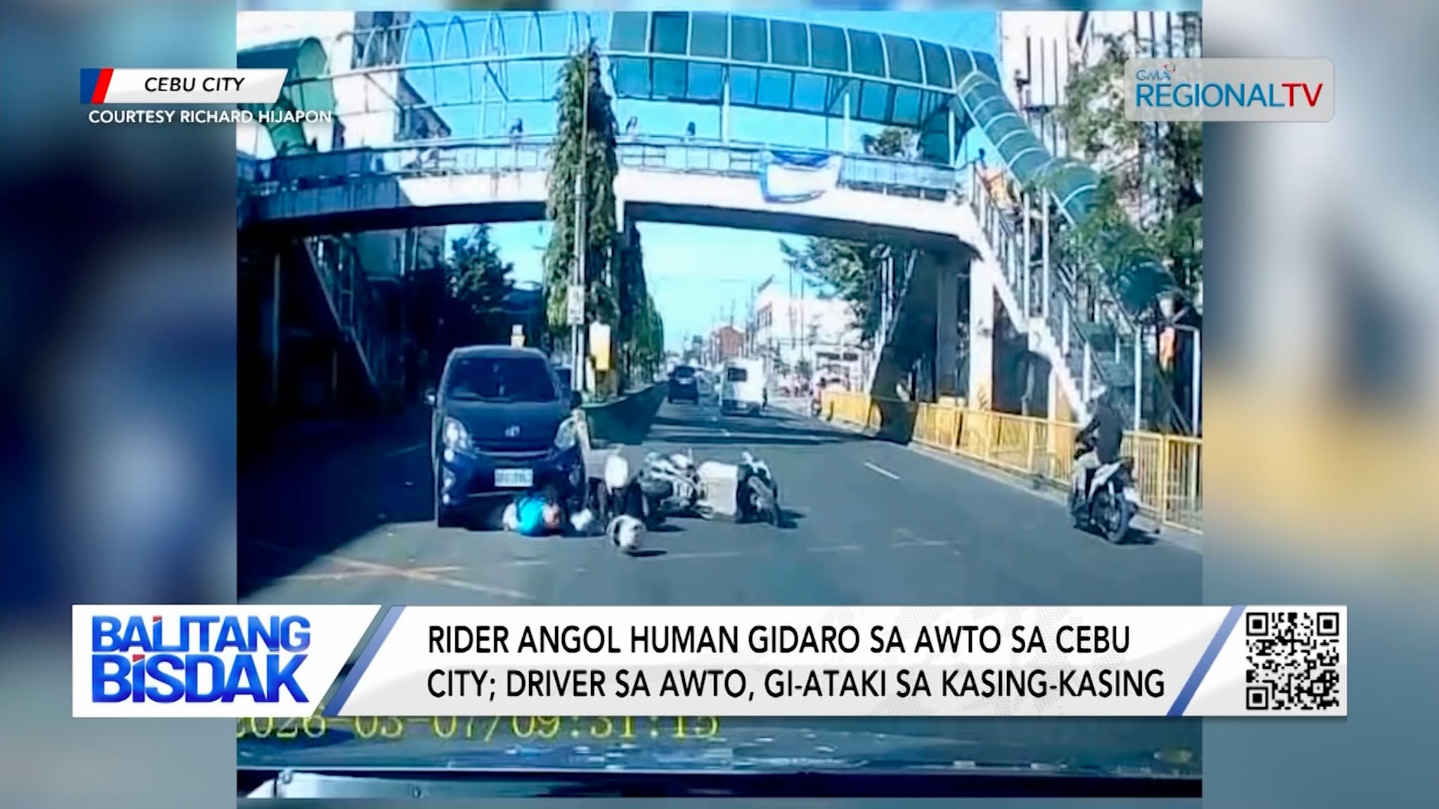 Rider, Angol human Gidaro sa Awto sa Cebu City | Balitang Bisdak