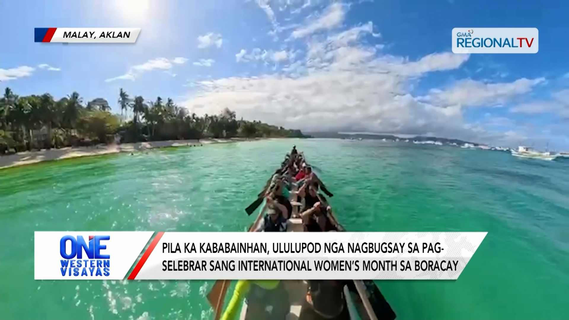 Pila ka kababainhan, ululupod nga nagbugsay sa Boracay para sa women’s month | One Western Visayas