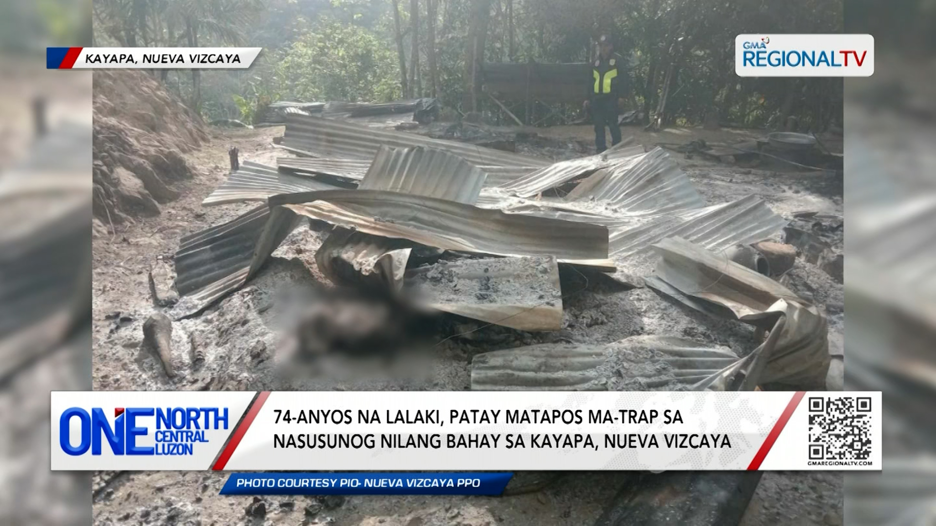 2 katao, patay sa magkahiwalay na sunog sa Pangasinan at Nueva Vizcaya | One North Central Luzon