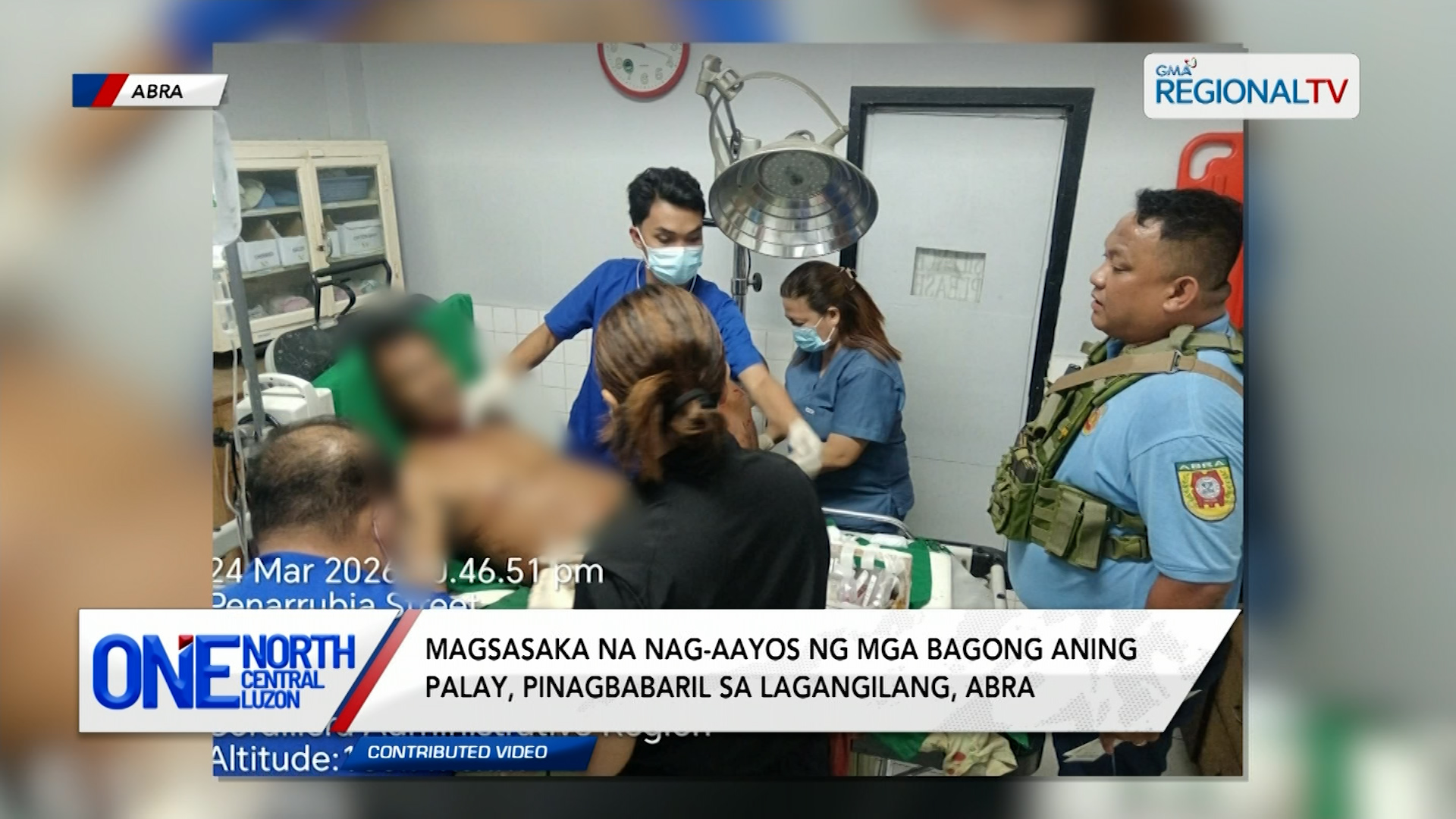 Magsasaka na nag-aayos ng mga bagong aning palay, pinagbabaril | One North Central Luzon