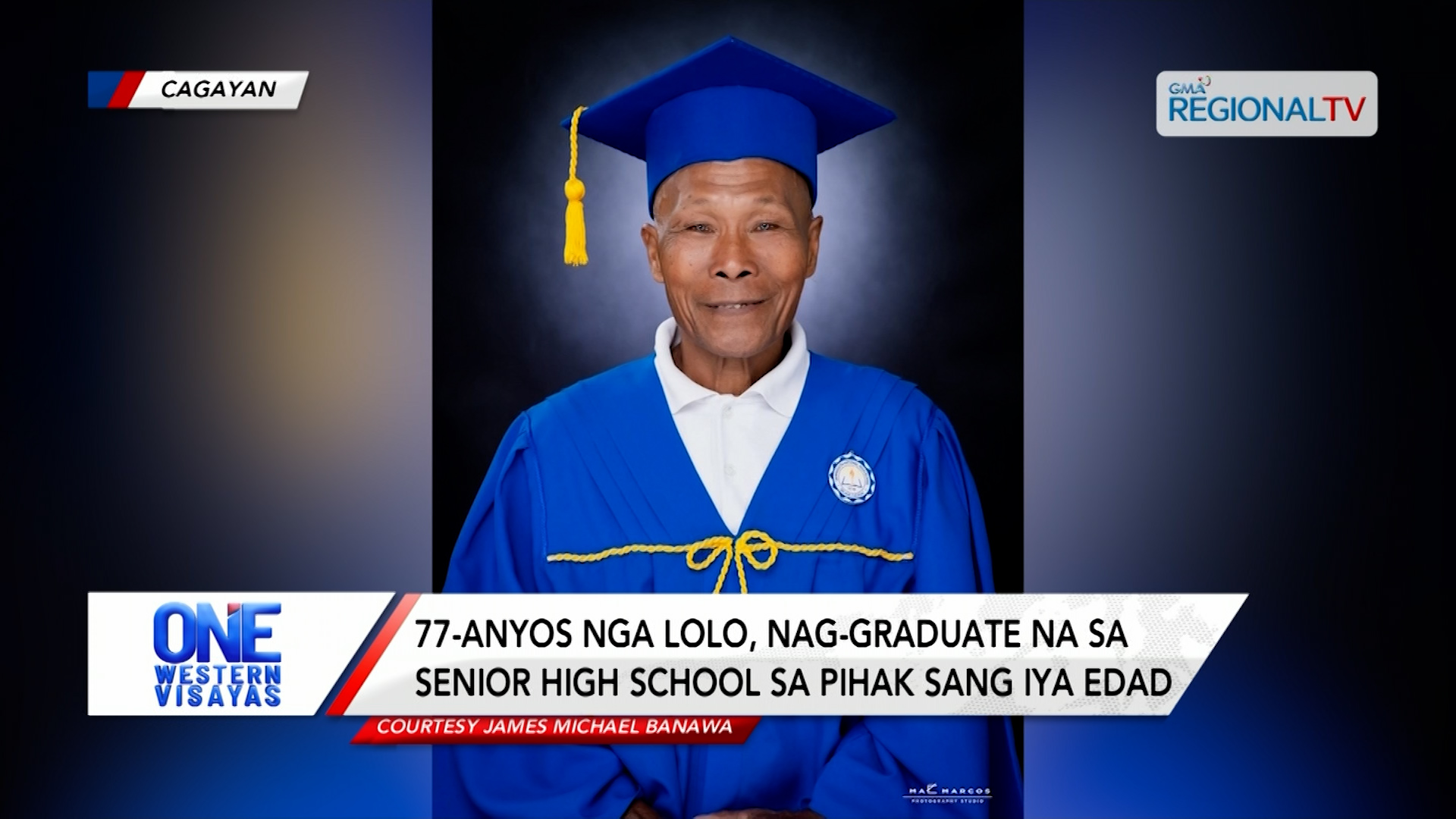 77-anyos nga lolo, nag-graduate na sa senior high school sa pihak sang iya edad| One Western Visayas