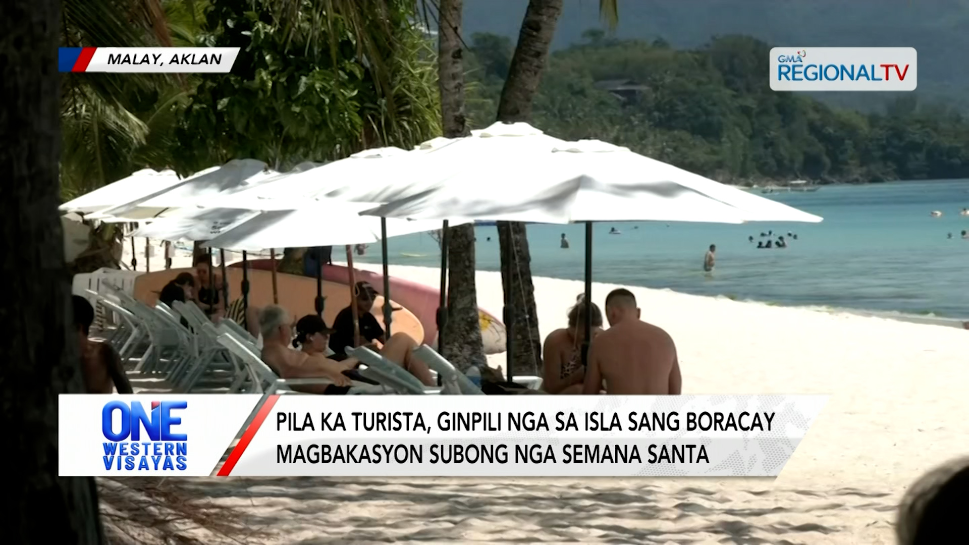 Pila ka turista, ginpili nga sa Boracay magbakasyon subong nga semana santa | One Western Visayas