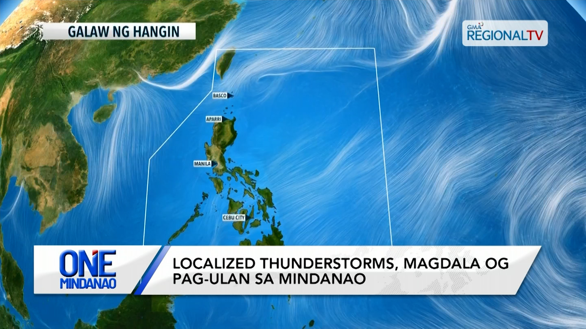 Bagyo gawas sa PAR, ubos ang tsansa nga makaapekto sa panahon | One Mindanao