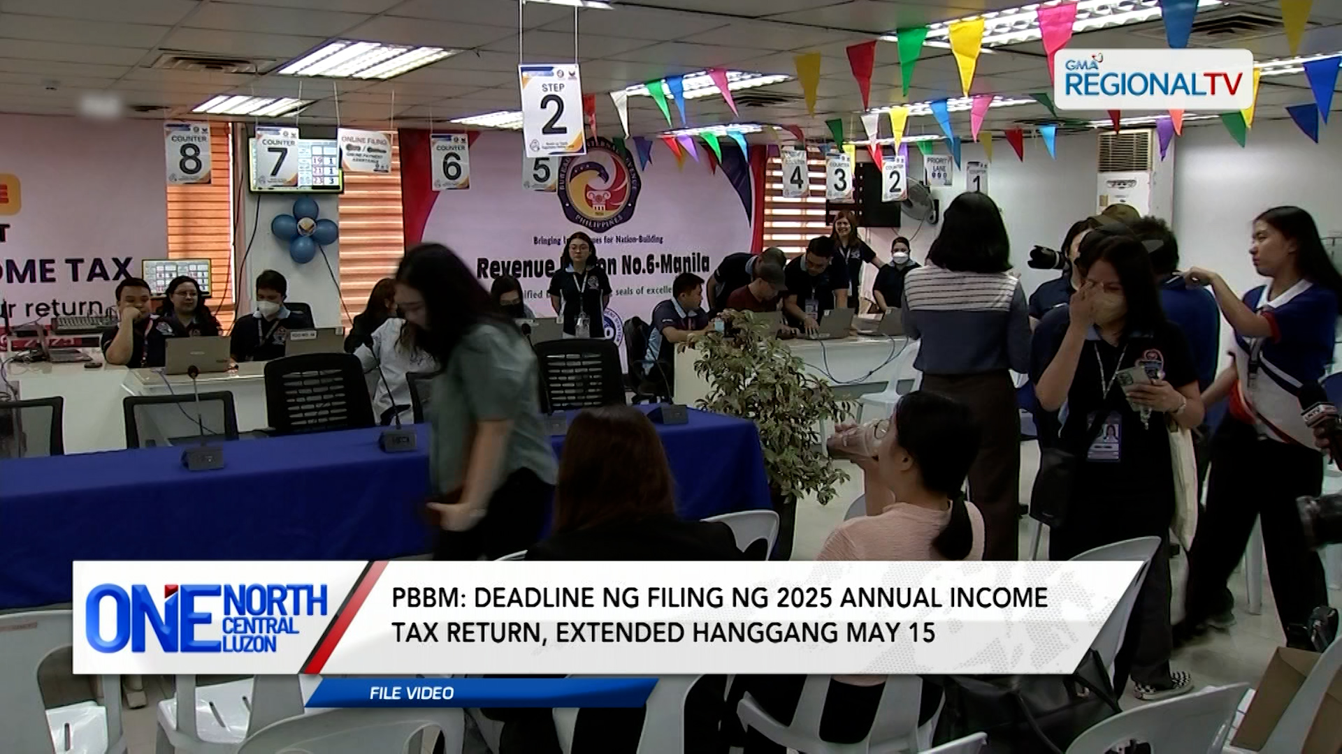 Deadline ng filing ng 2025 Annual ITR, extended hanggang May 15 | One North Central Luzon