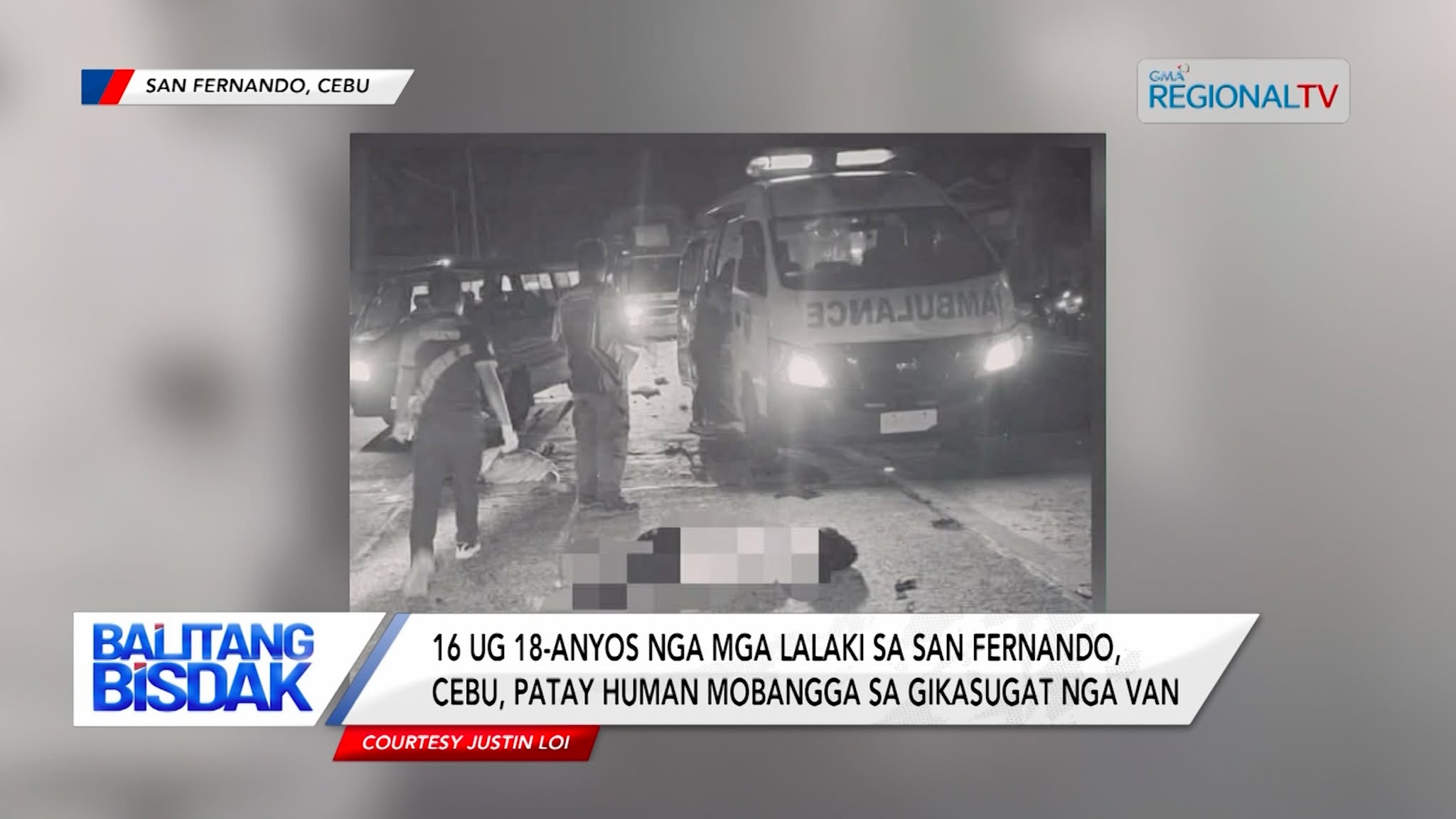 Tulo Patay sa Managlahing Road Accident Natala sa San Fernando ug Asturias | Balitang Bisdak