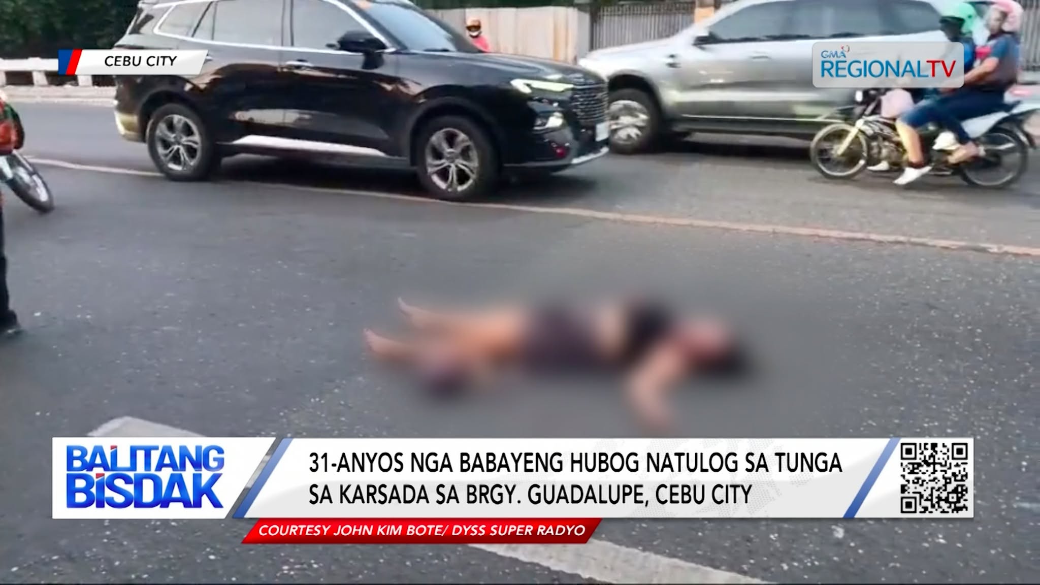 Babayeng Hubog, Natulog sa Tunga sa Dalan | Balitang Bisdak