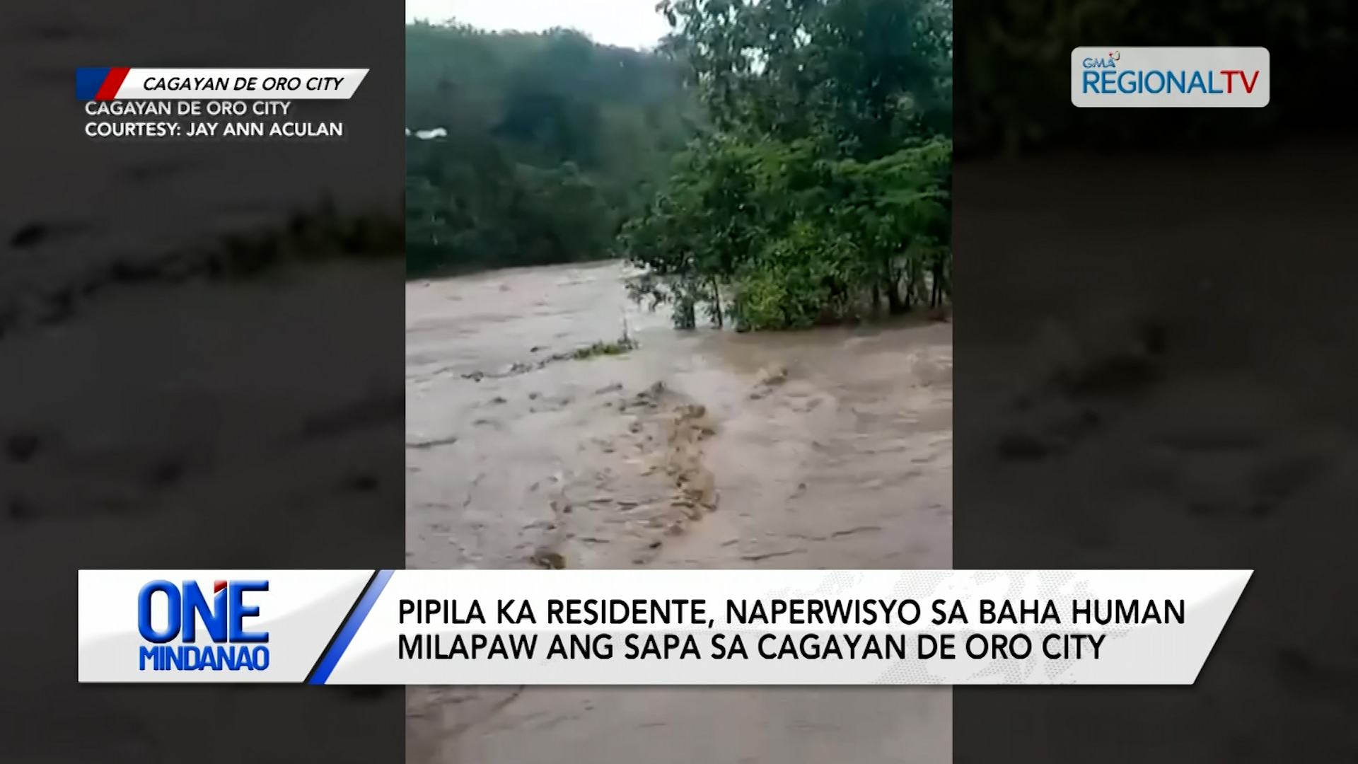 Pipila ka residente, naperwisyo sa baha human milapaw ang sapa I One Mindanao