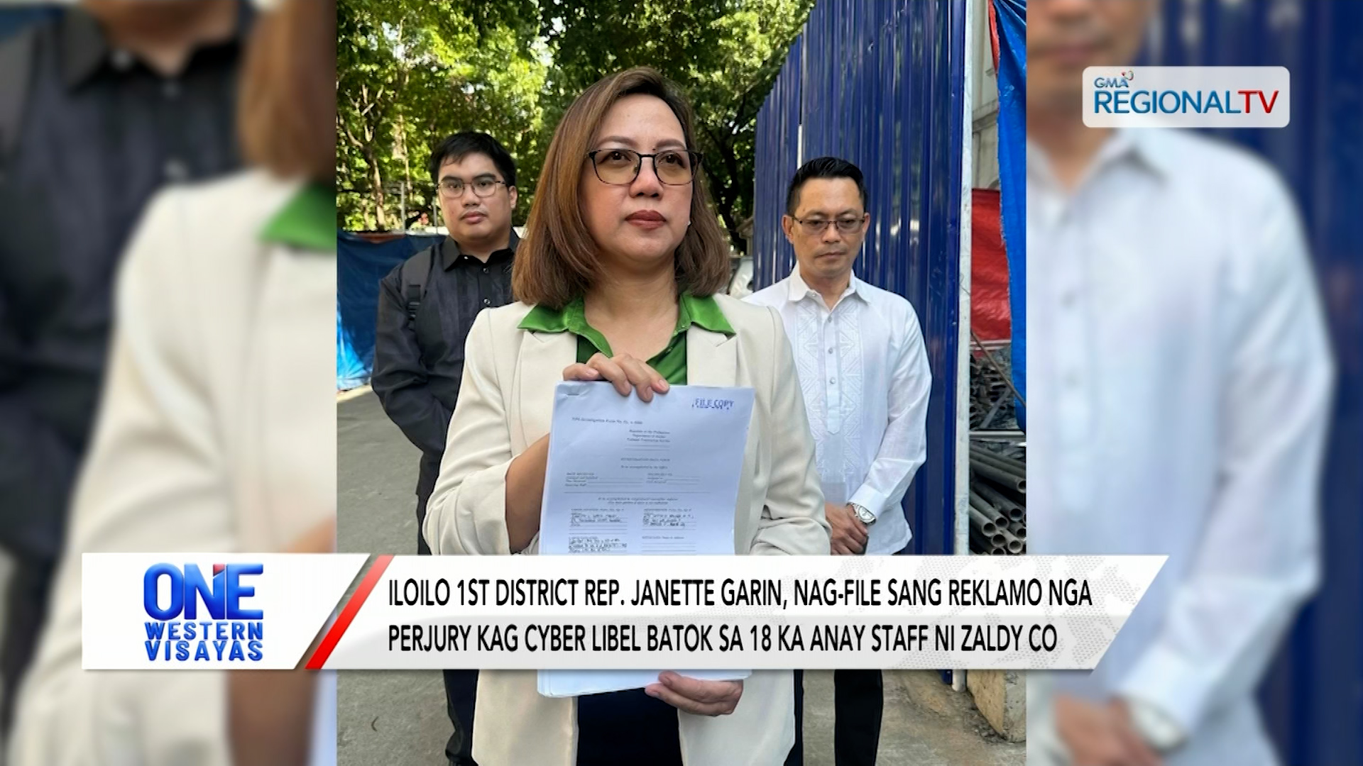 Rep. Garin, nag-file sang reklamo batok sa 18 ka anay bodyguard ni Zaldy Co | One Western Visayas