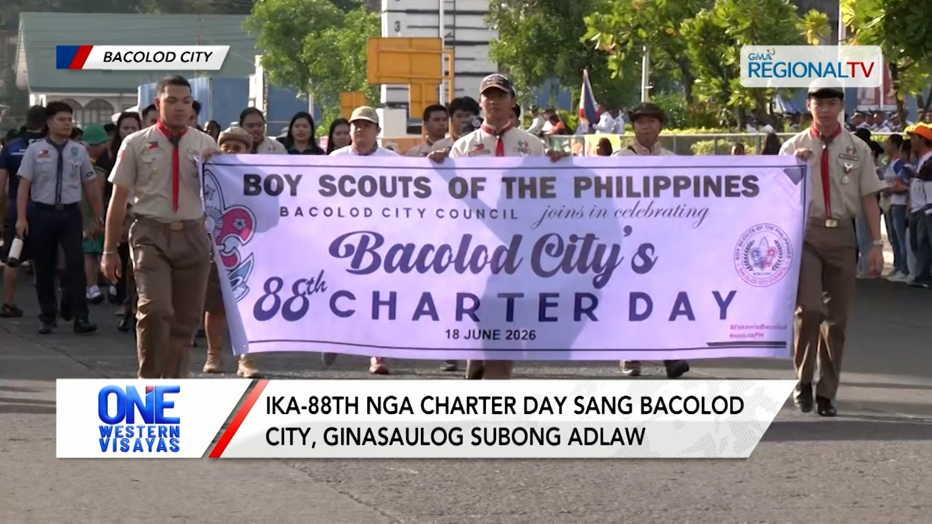 Ika-88th nga charter day sang Bacolod City, ginasaulog subong adlaw | One Western Visayas