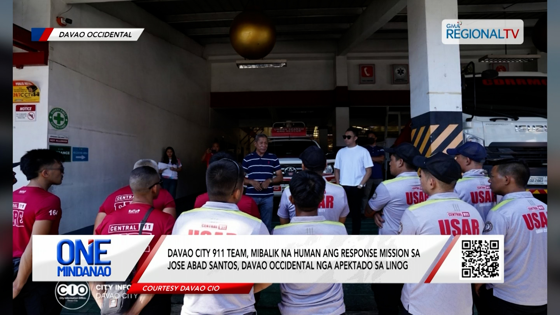 Davao City 911 Team, mibalik na human ang response mission I One Mindanao