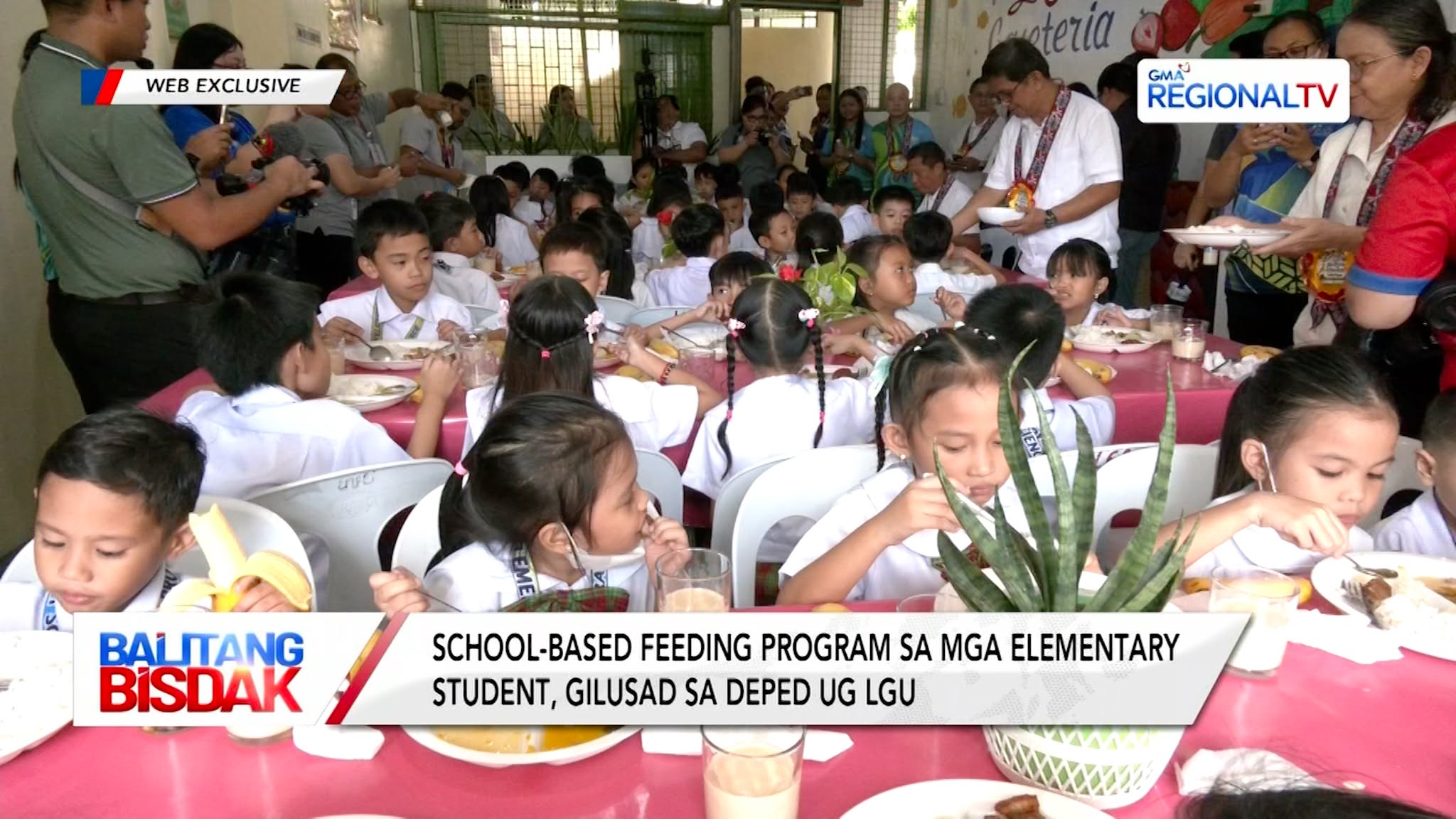 Feeding Program sa mga Elementary Student, Gilusad | Balitang Bisdak