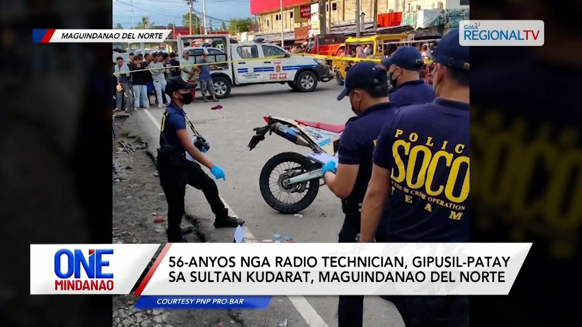 56-anyos nga radio technician, gipusil-patay sa Sultan Kudarat, Maguindanao Del Norte I One Mindanao
