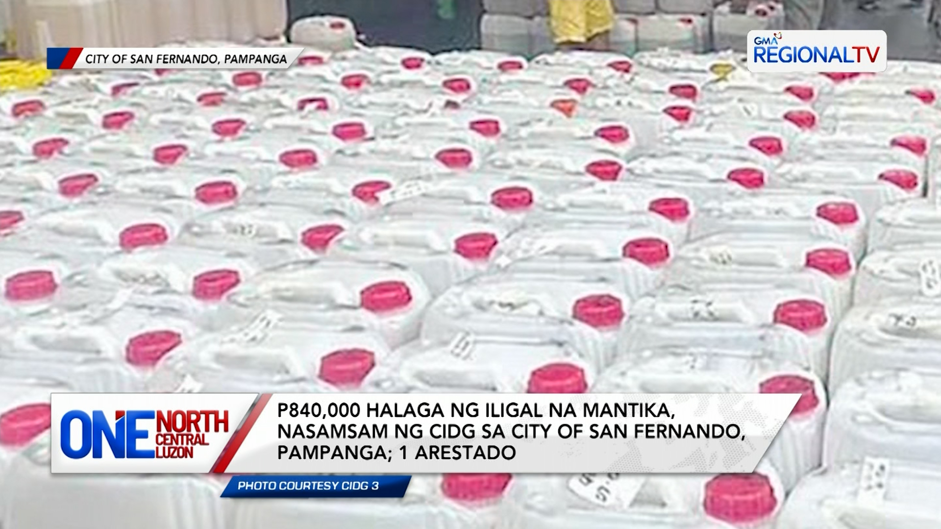P840,000 halaga ng iligal na mantika, nasamsam ng CIDG | One North Central Luzon