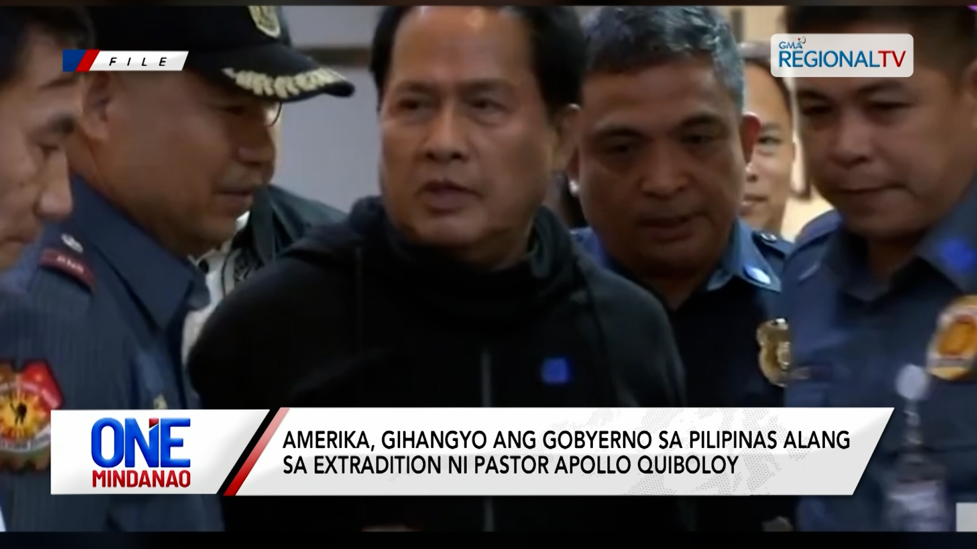 Amerika, gihangyo ang Pilipinas sa extradition ni Pastor Apollo QuiboloyI One Mindanao