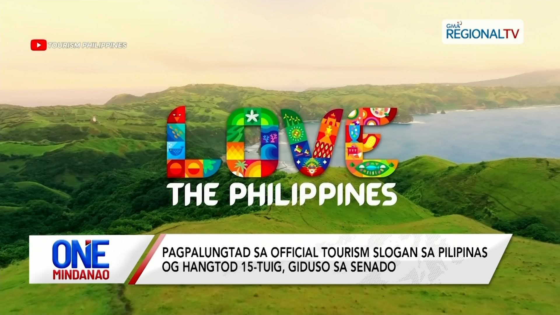 Hangtod 15-tuig nga official tourism slogan sa Pilipinas, giduso I One Mindanao