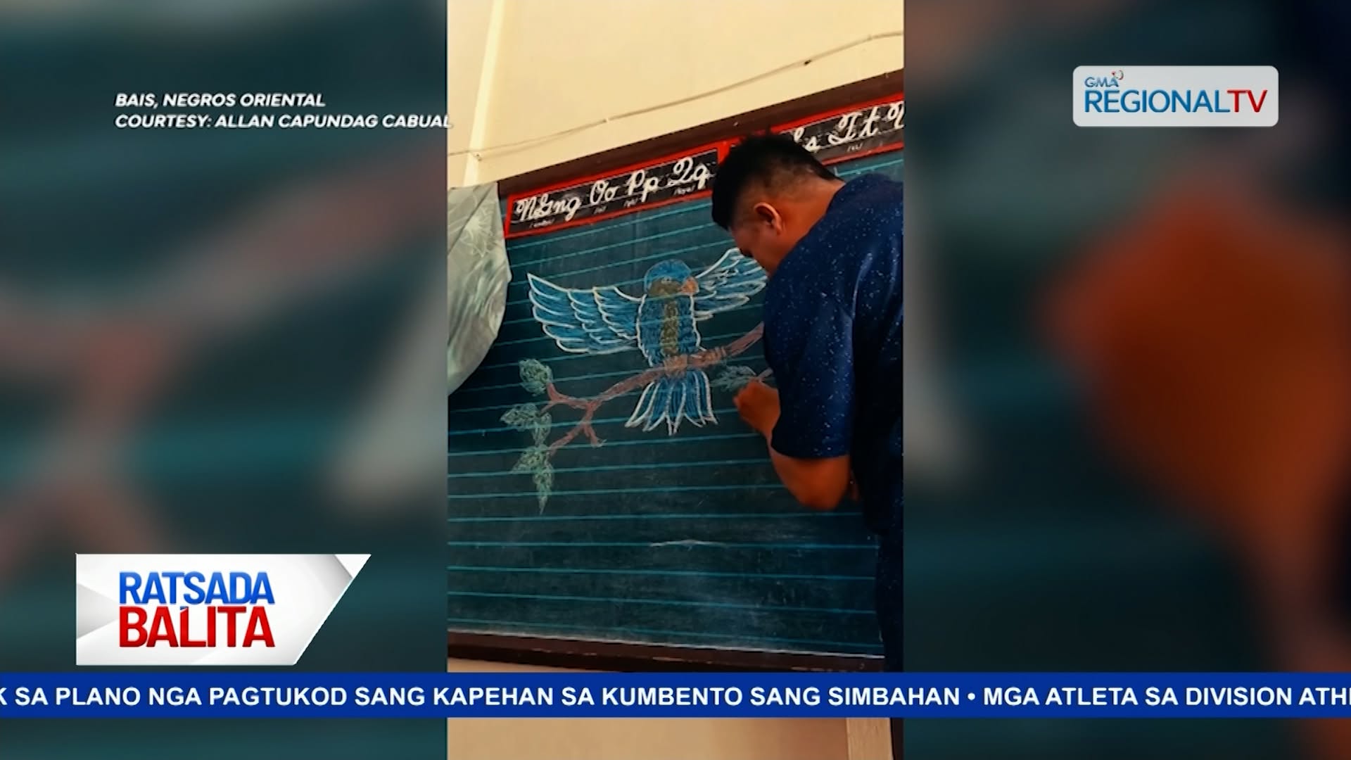 Manunudlo, maukod nga nag-drawing kag nagsulat sang visual aids sa ...