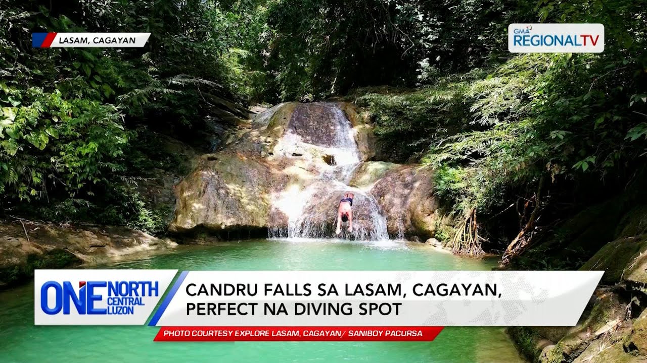 Candru Falls sa Lasam, Cagayan, perfect na diving spot | One North Central Luzon
