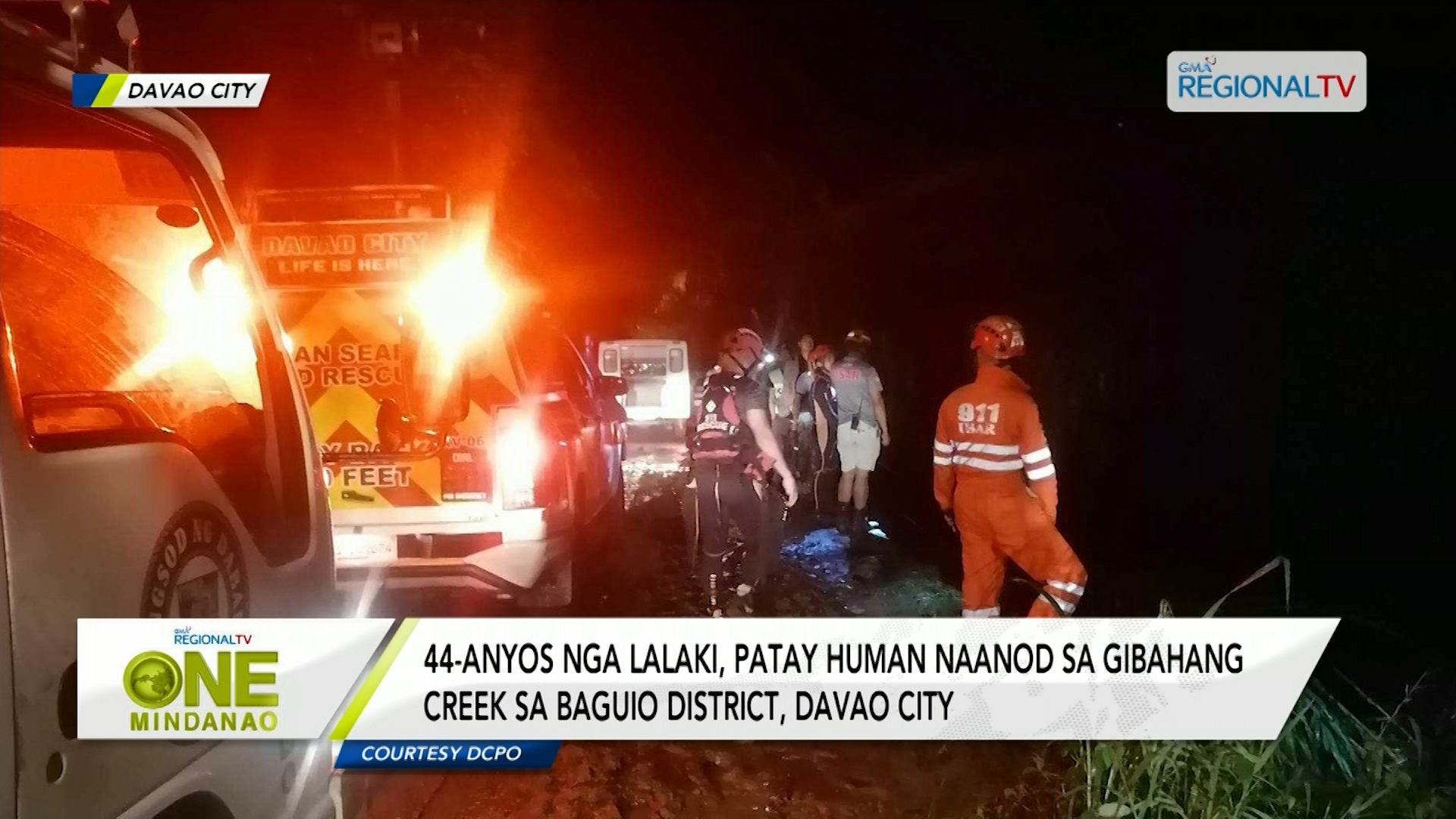 Usa ka lalaki, naanod patay sa baha sa Davao City