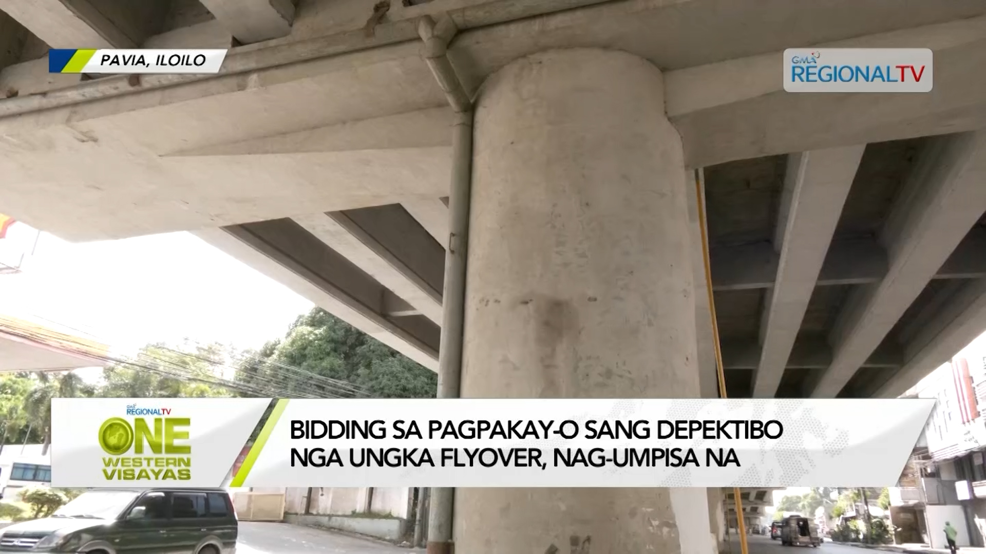 Bidding sa pagpakay-o sang depektibo nga Ungka Flyover, nag-umpisa na