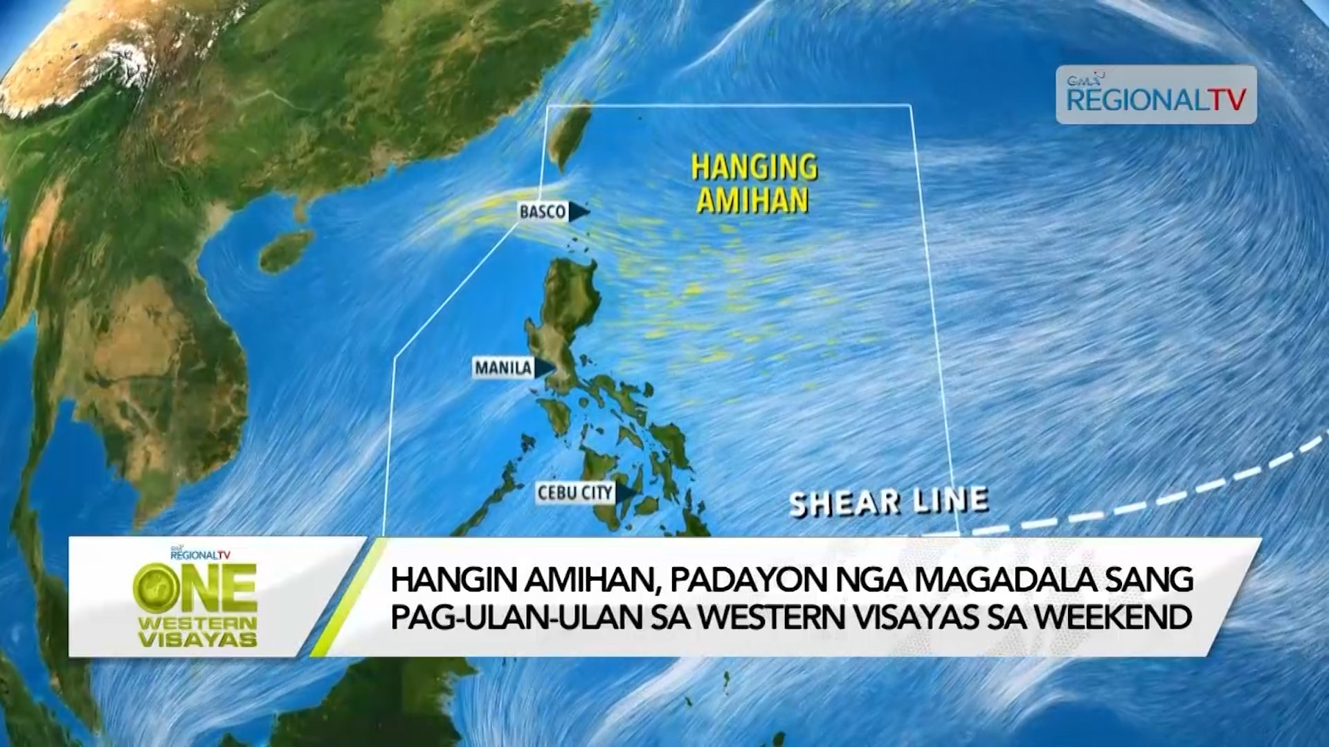 Hangin amihan kag localized thunderstorms, magapaulan sa weekend