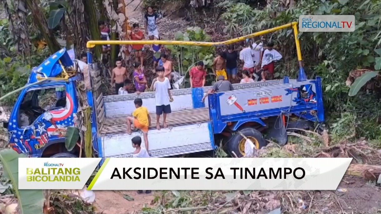 Truck Na Kargado Nin Mga Mangga Nahulog Sa Ampas Sa Bulan Sorsogon 9965