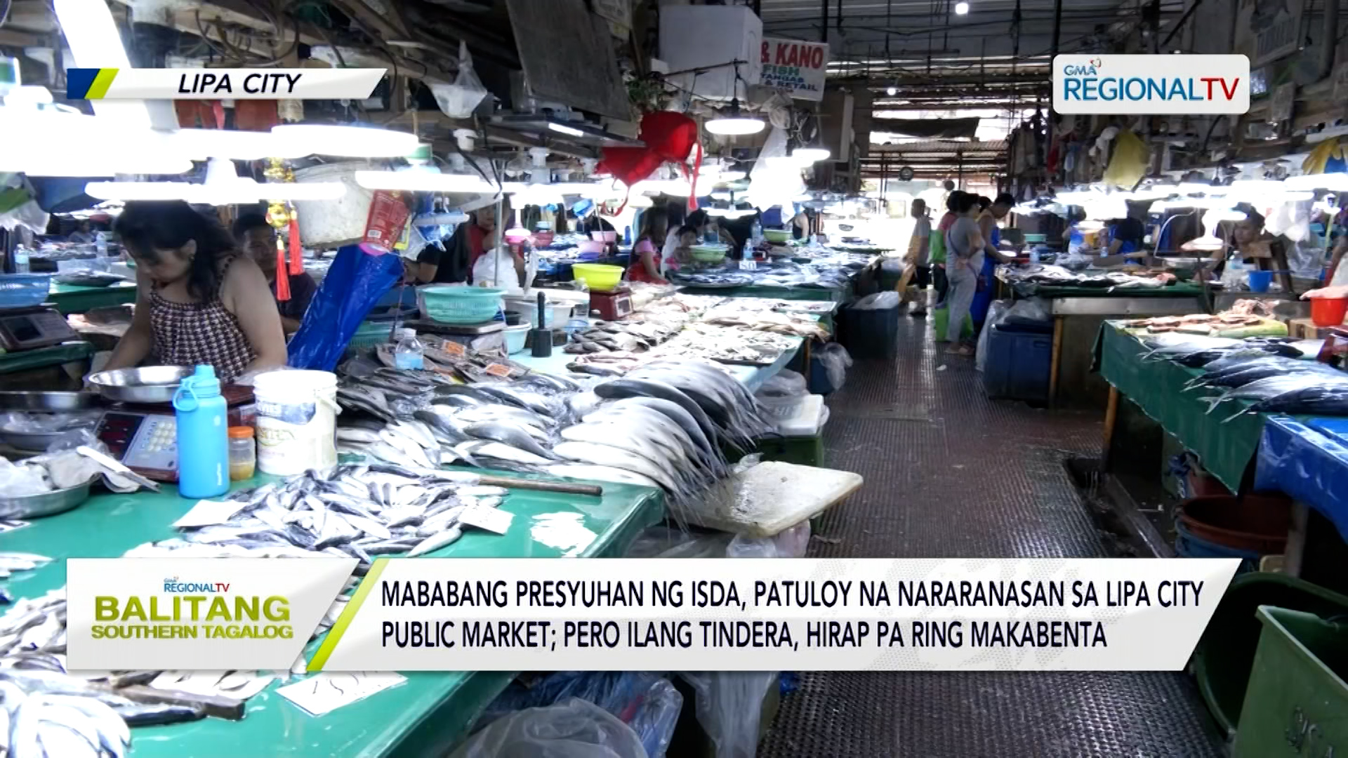 Mababang Presyuhan Ng Isda Patuloy Na Nararanasan Sa Lipa City 5108