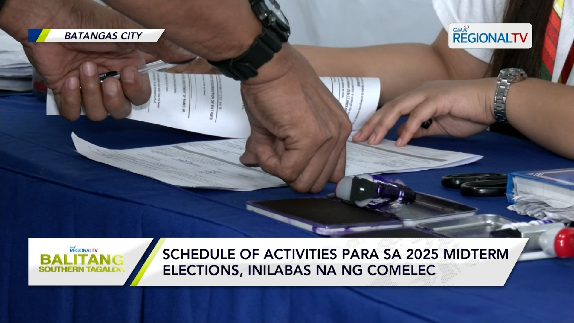 Schedule of activities sa 2025 Midterm Elections, inilabas na ng Comelec