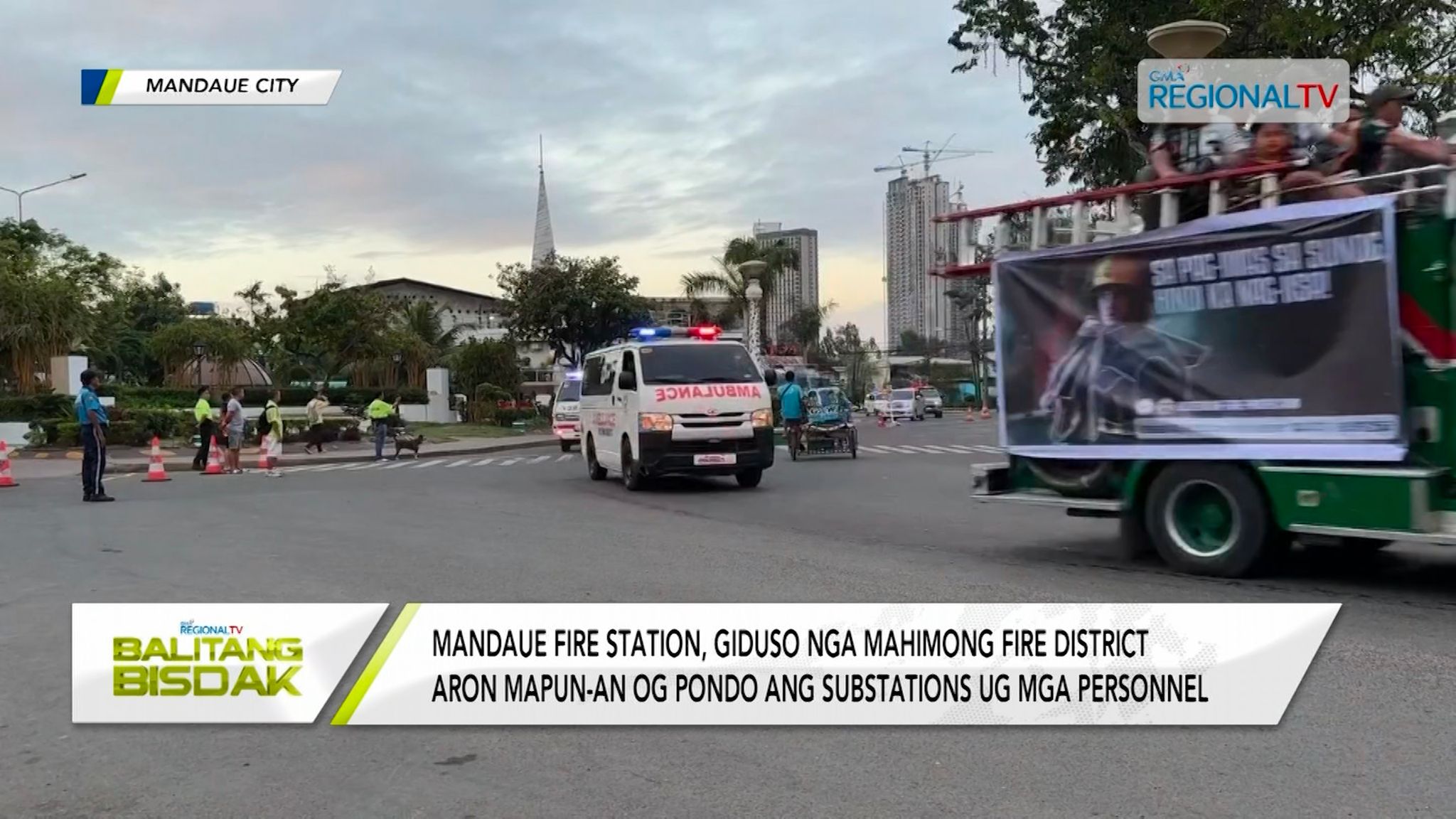 Mandaue City Fire Station, gitinguhang himuong fire district