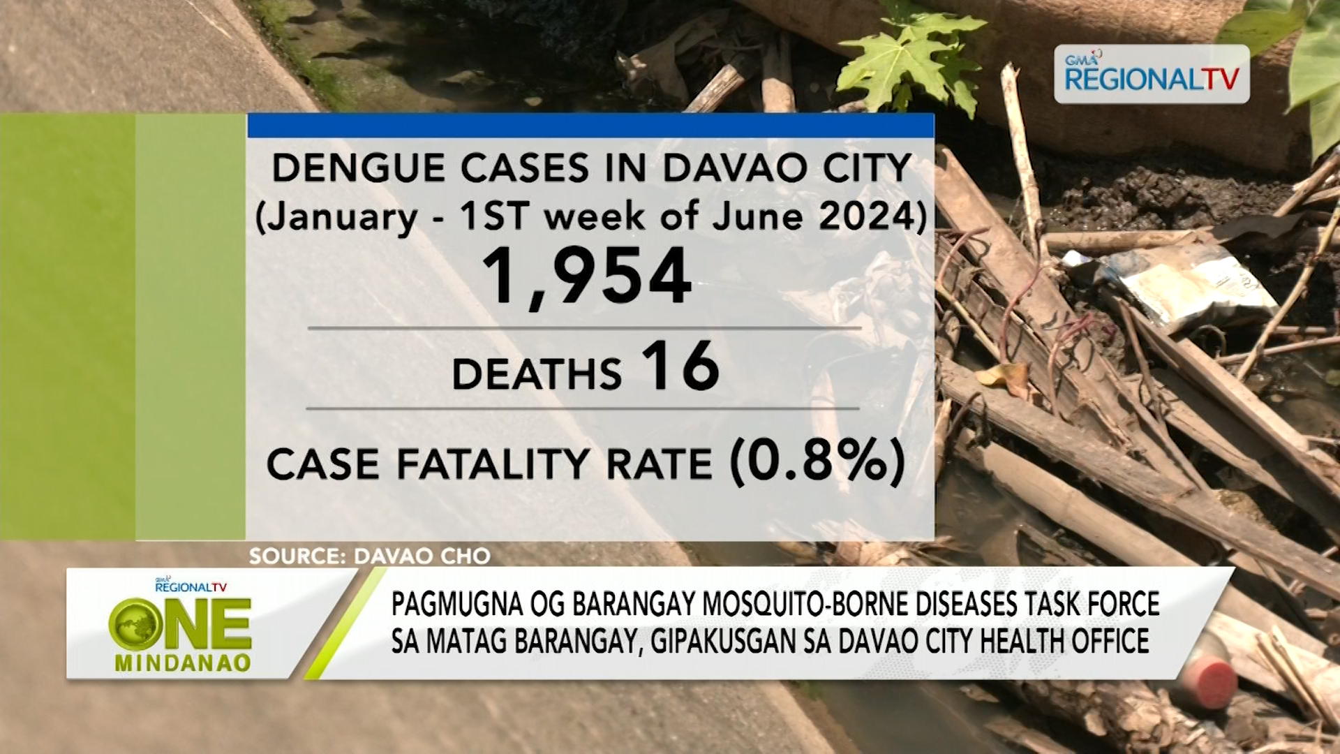 Pagmugna og Barangay Mosquito-Borne Diseases Task Force sa matag barangay, gipakusgan