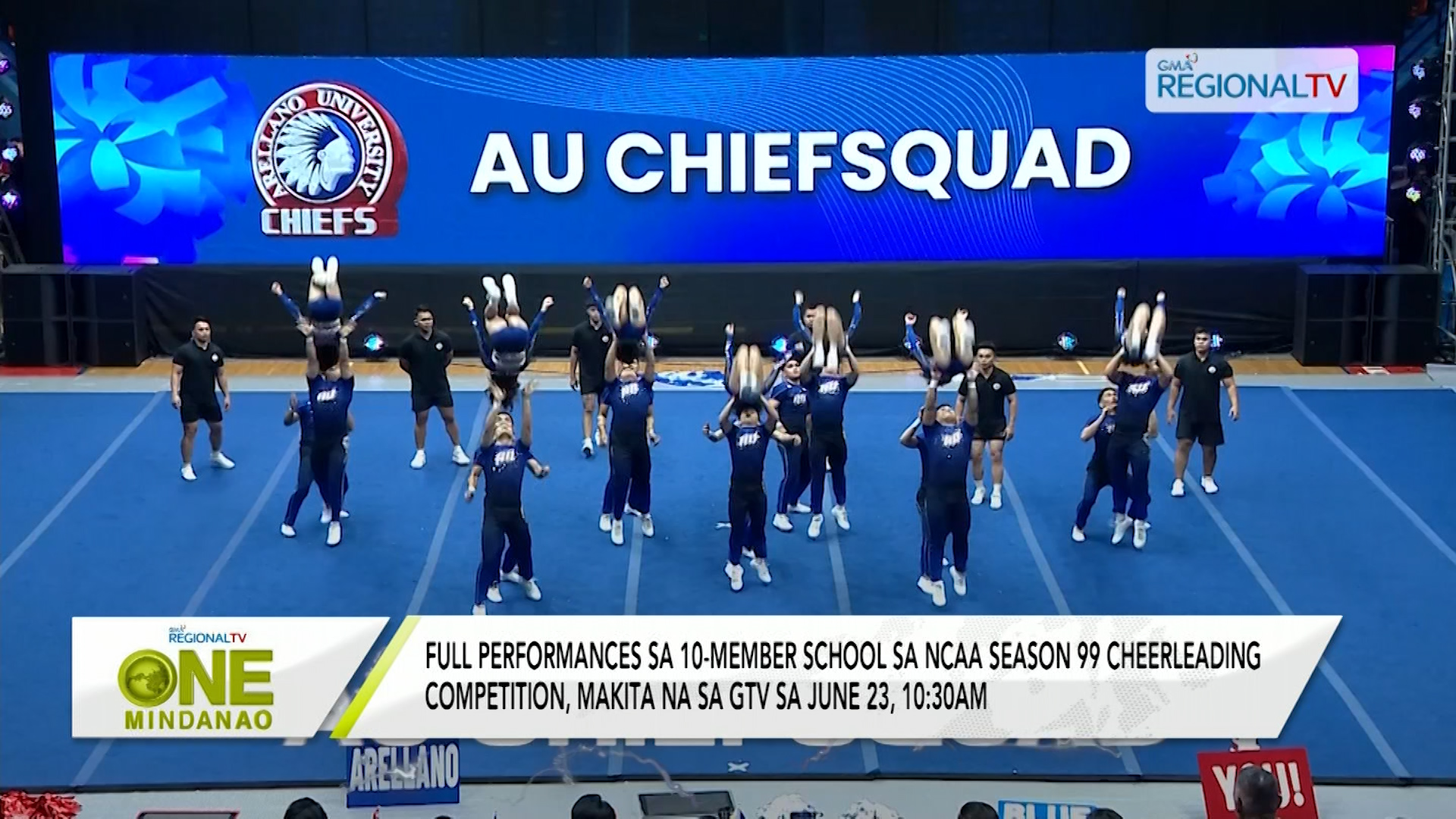 Full performances sa NCAA Season 99 Cheerleading Competition, makita na ...