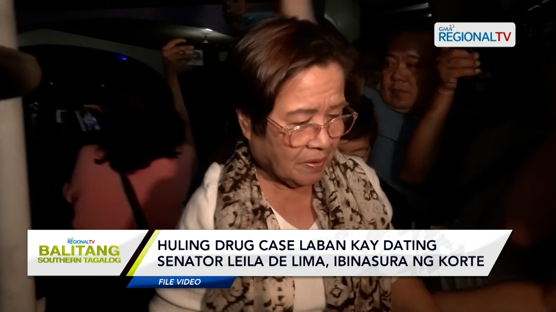 Huling drug case laban kay dating Sen. Leila De Lima, ibinasura ng korte