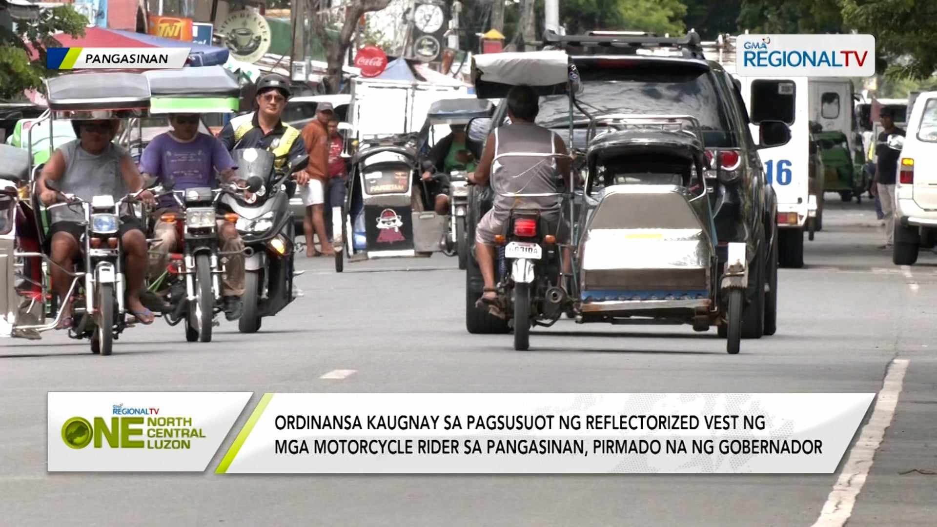 Pagsusuot ng reflectorized vest ng mga motorista sa Pangasinan, pirmado na