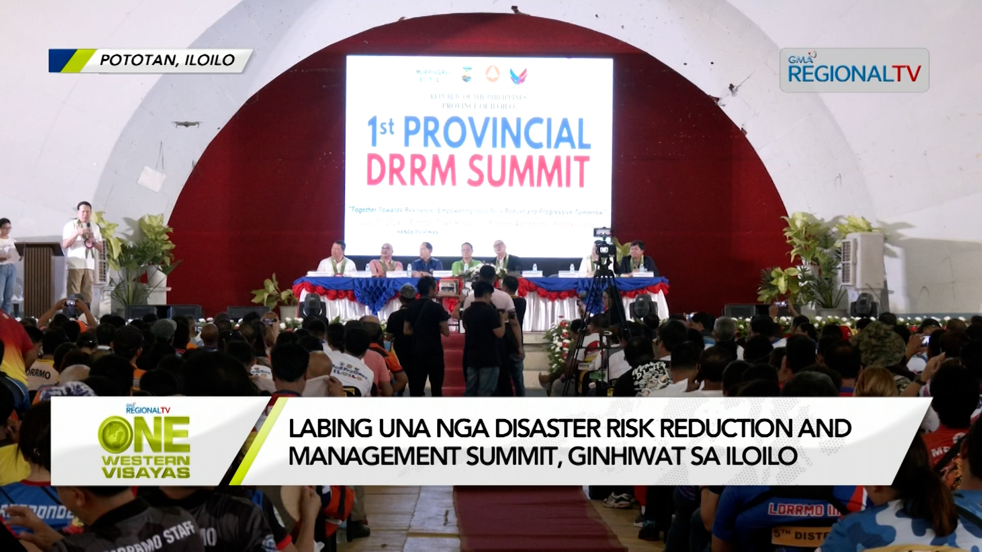 Disaster Risk Reduction and Management Summit, ginhiwat sa Iloilo