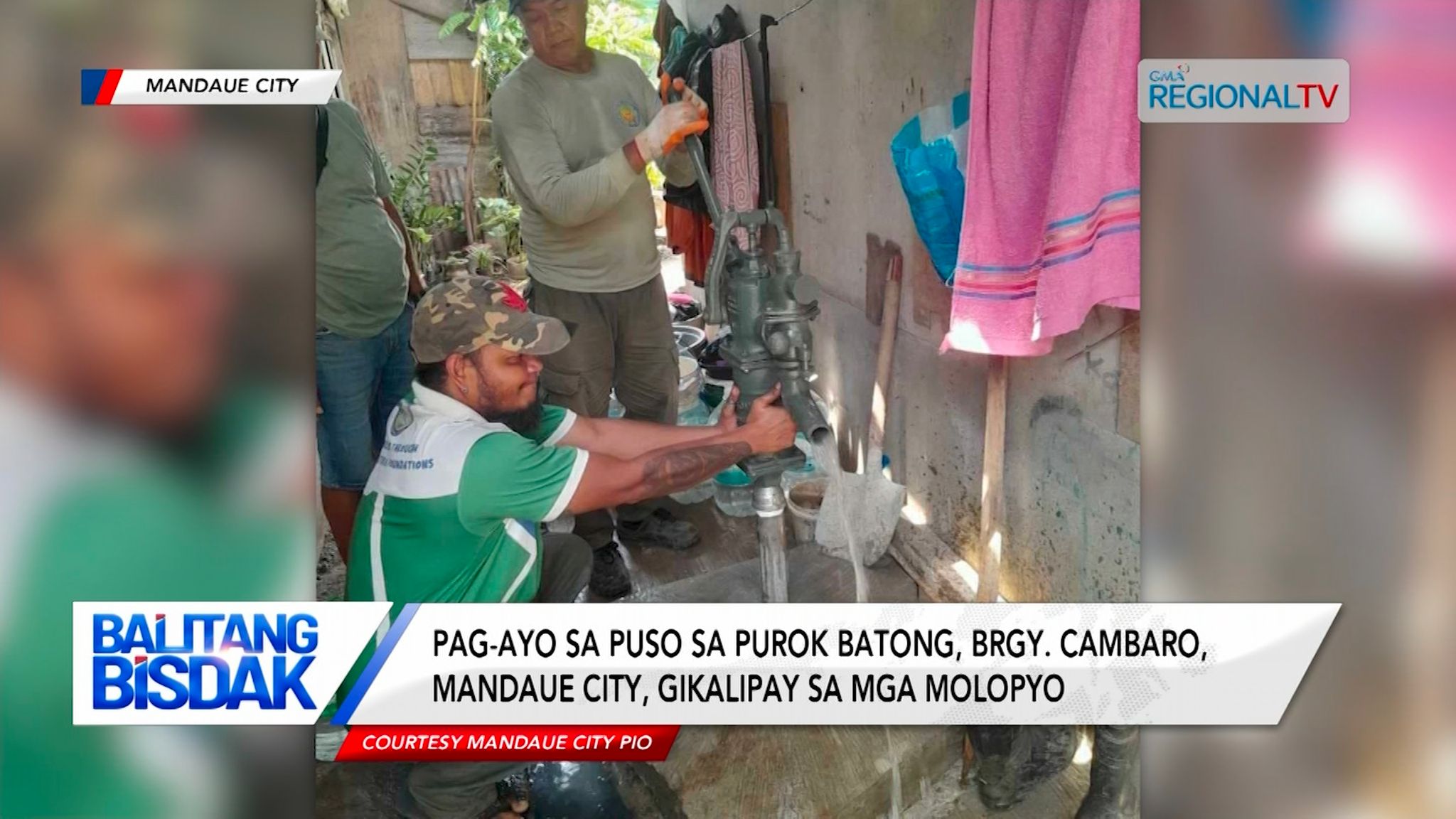 Puso sa Purok Batong, Brgy. Cambaro, giayo sa Mandaue City LGU