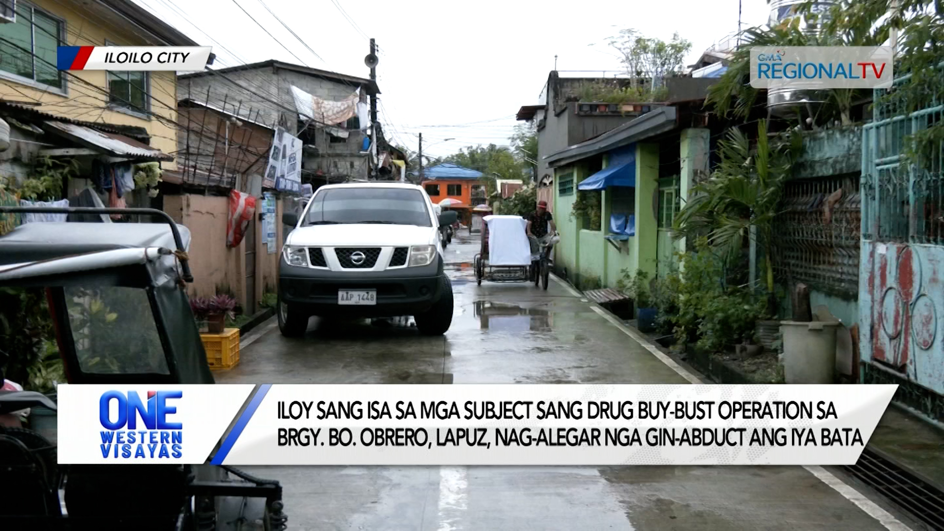 Iloy sang subject sang buy-bust operation nag-alegar nga gin-abduct ang iya bata