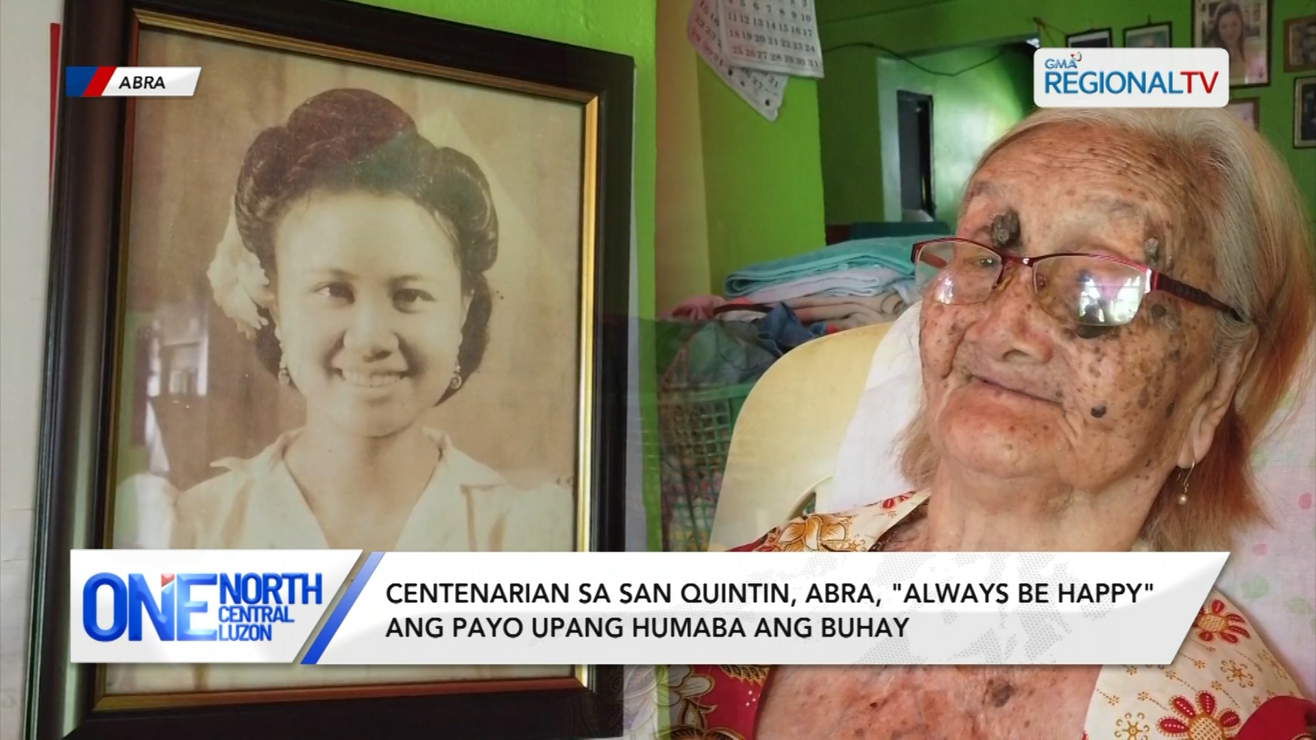 Centenarian lola sa Abra, kilalanin