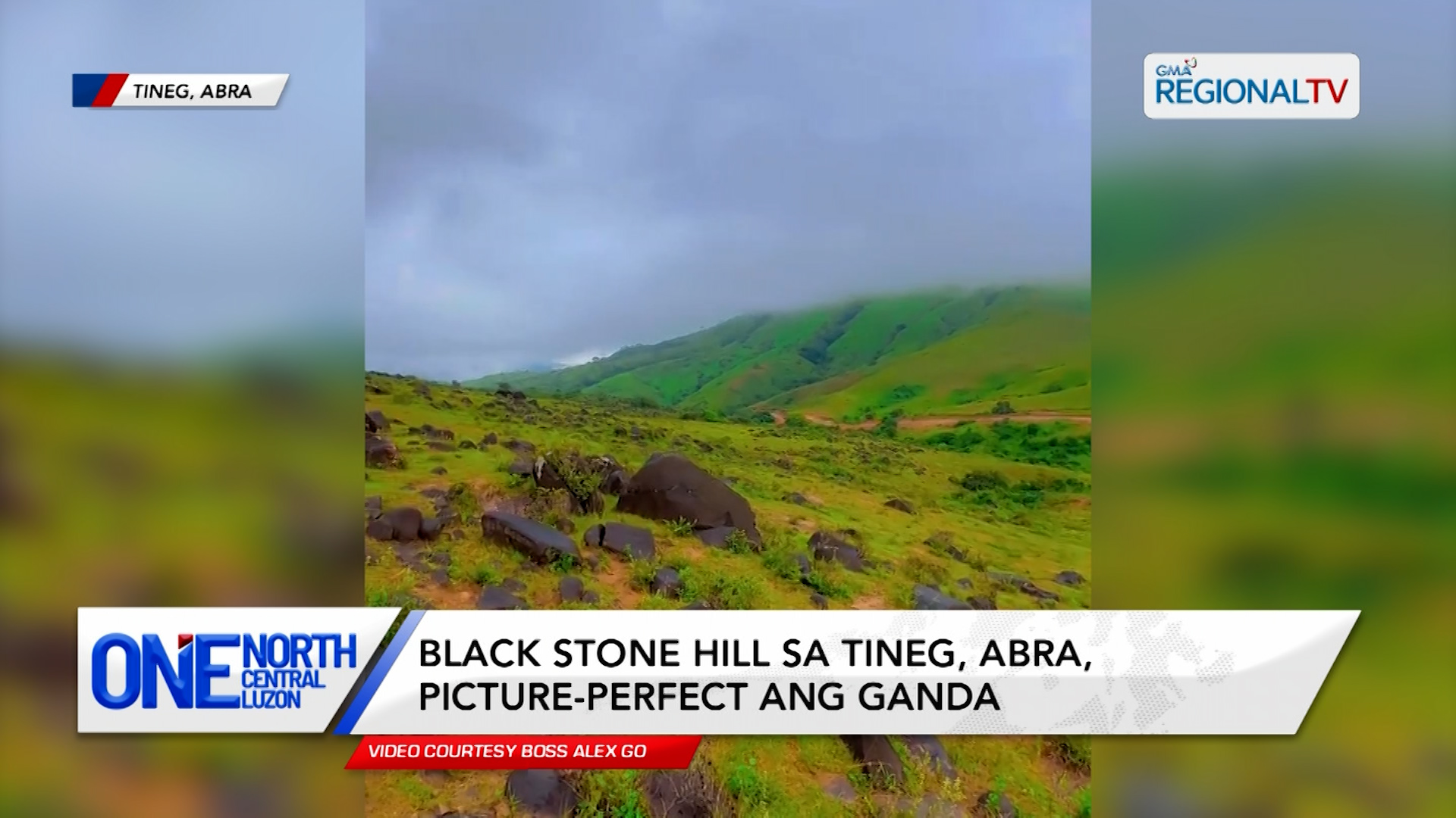 Black Stone Hill sa Tineg, Abra, picture-perfect ang ganda