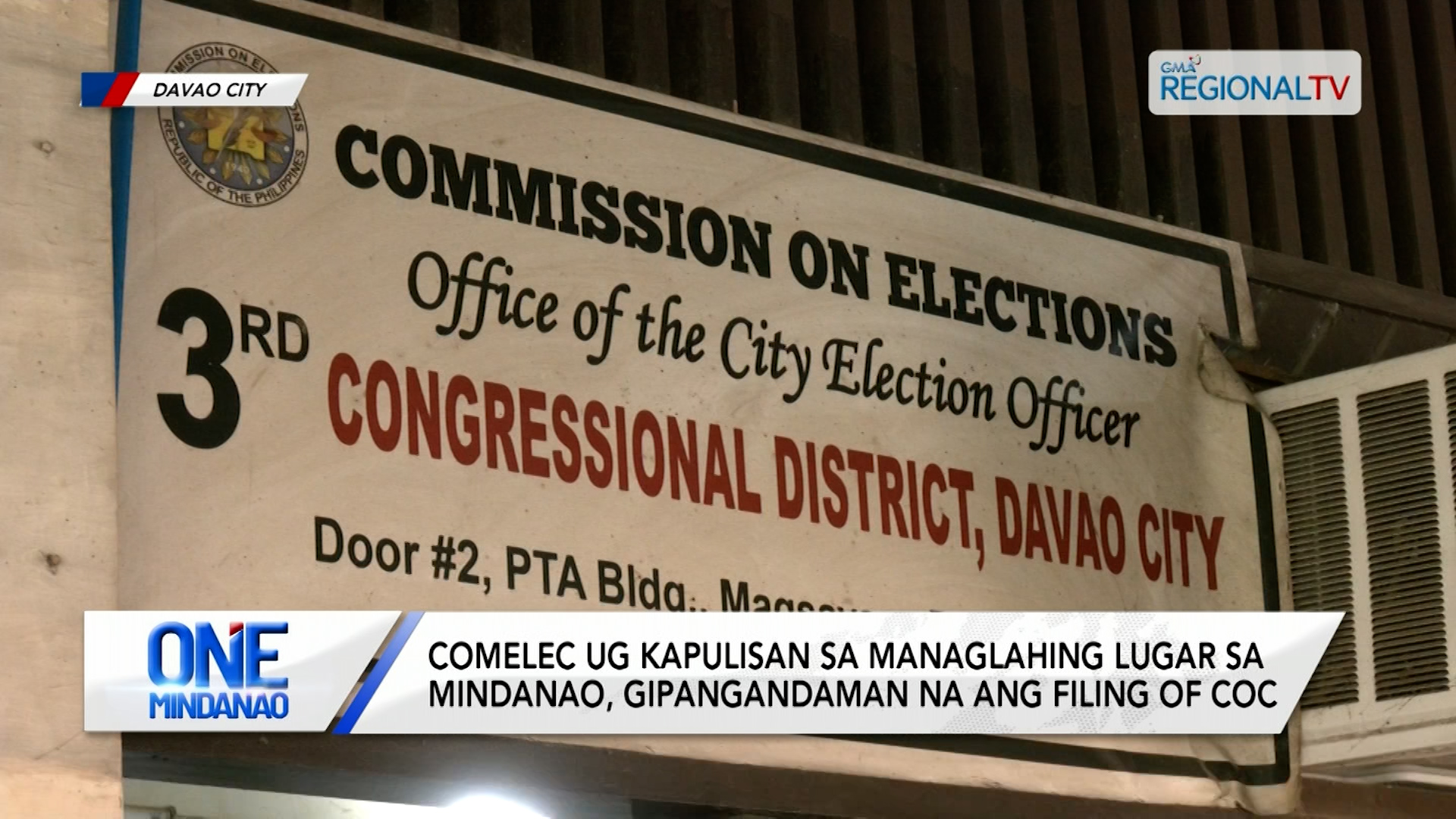 COMELEC ug kapulisan sa managlahing lugar sa Mindanao, gipangandaman na