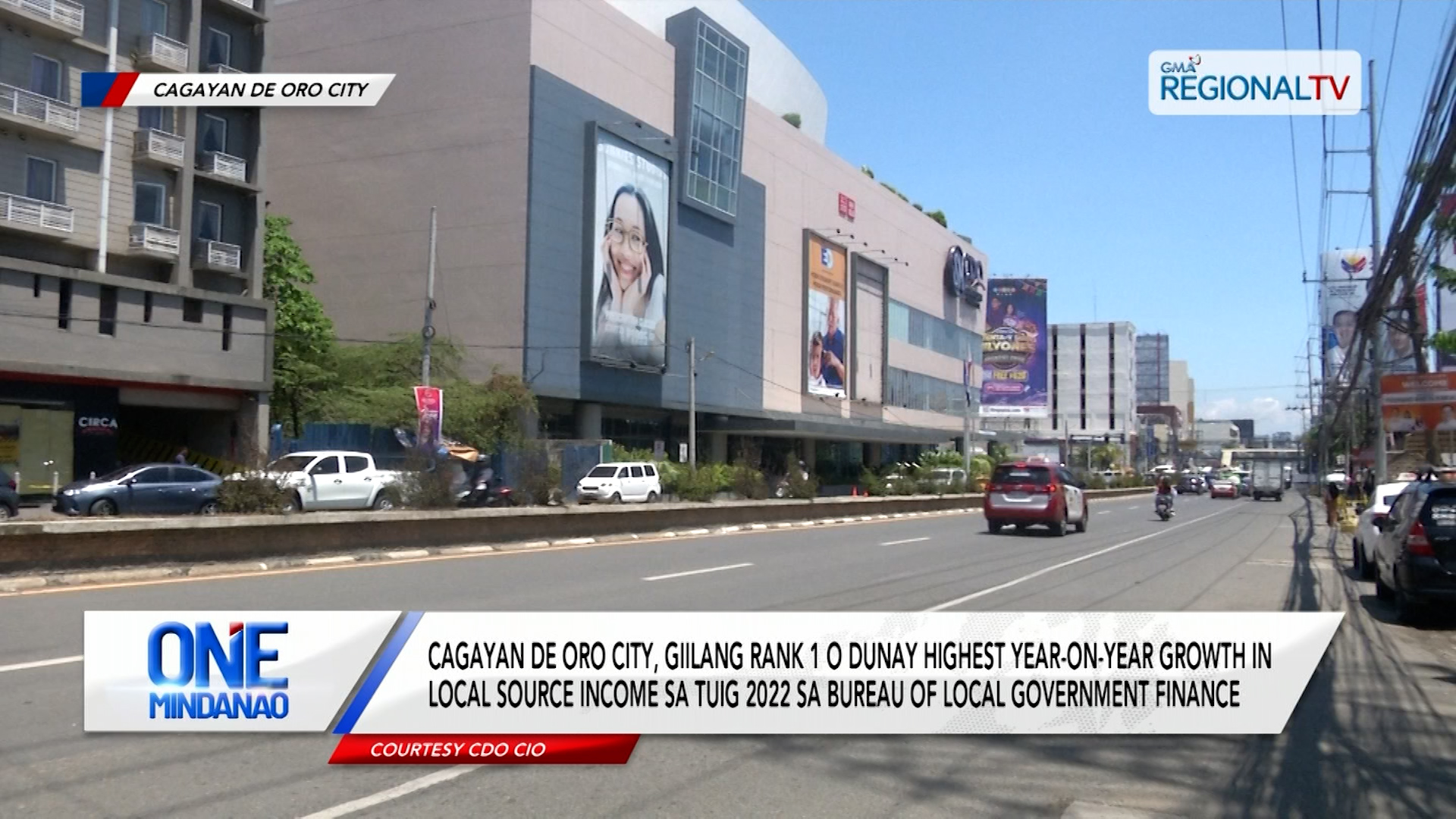 Cagayan de Oro City, giilang Rank 1 o dunay highest year-on-year growth
