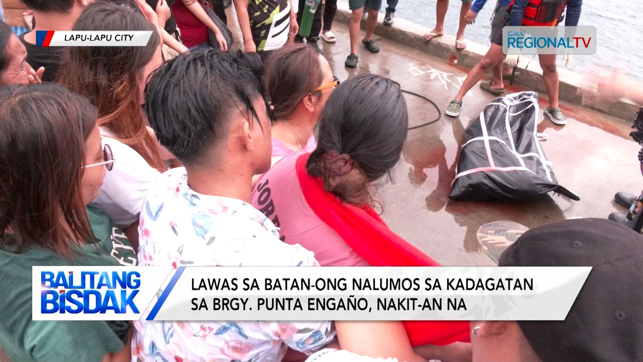 Lawas sa batan-ong nalumos sa kadagatan sa Brgy. Punta Engaño, nakit-an na