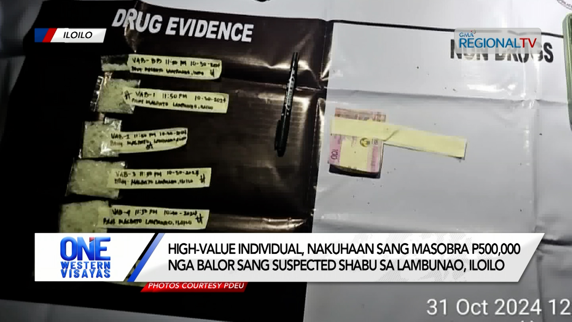 Suplay sang Droga sa Iloilo City ginaalegar ginatago sa probinsya suno sa PDEU