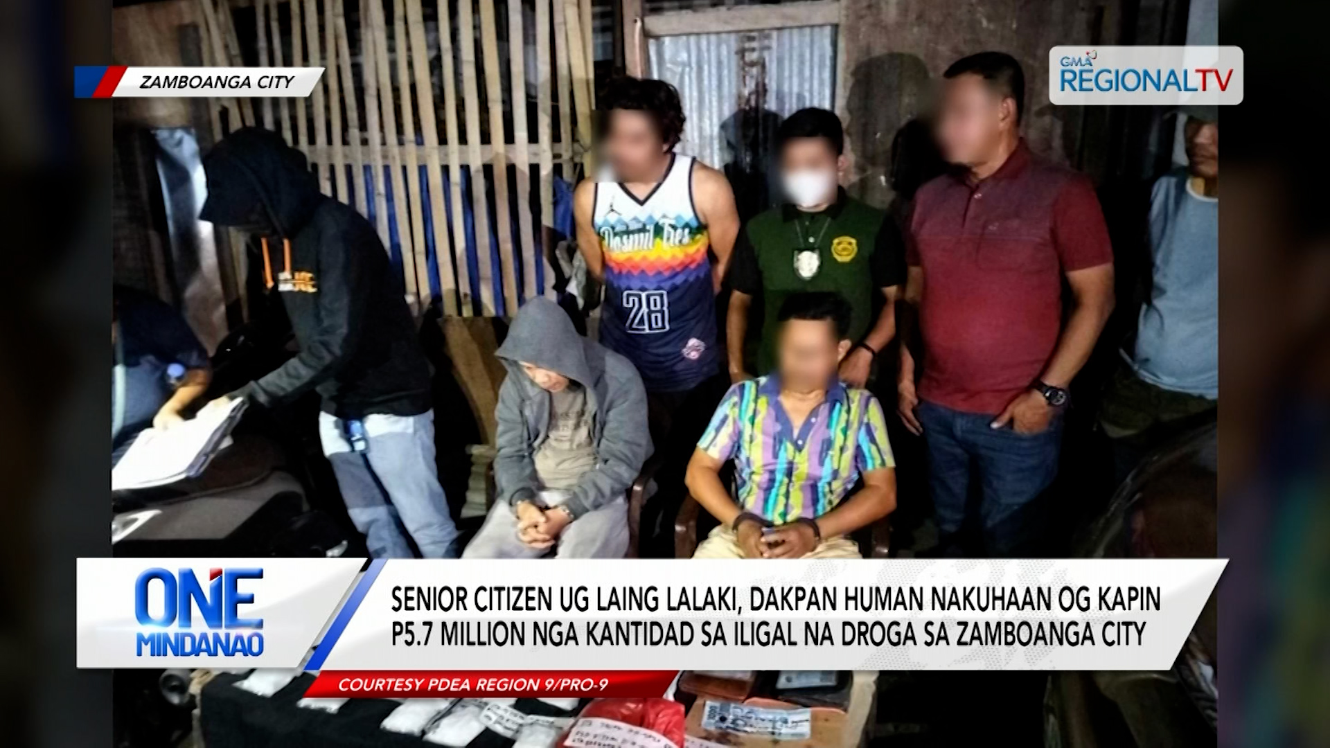 Senior citizen ug lalaki, dakpan human nakuhaan og P5.7 Million nga iligal na droga