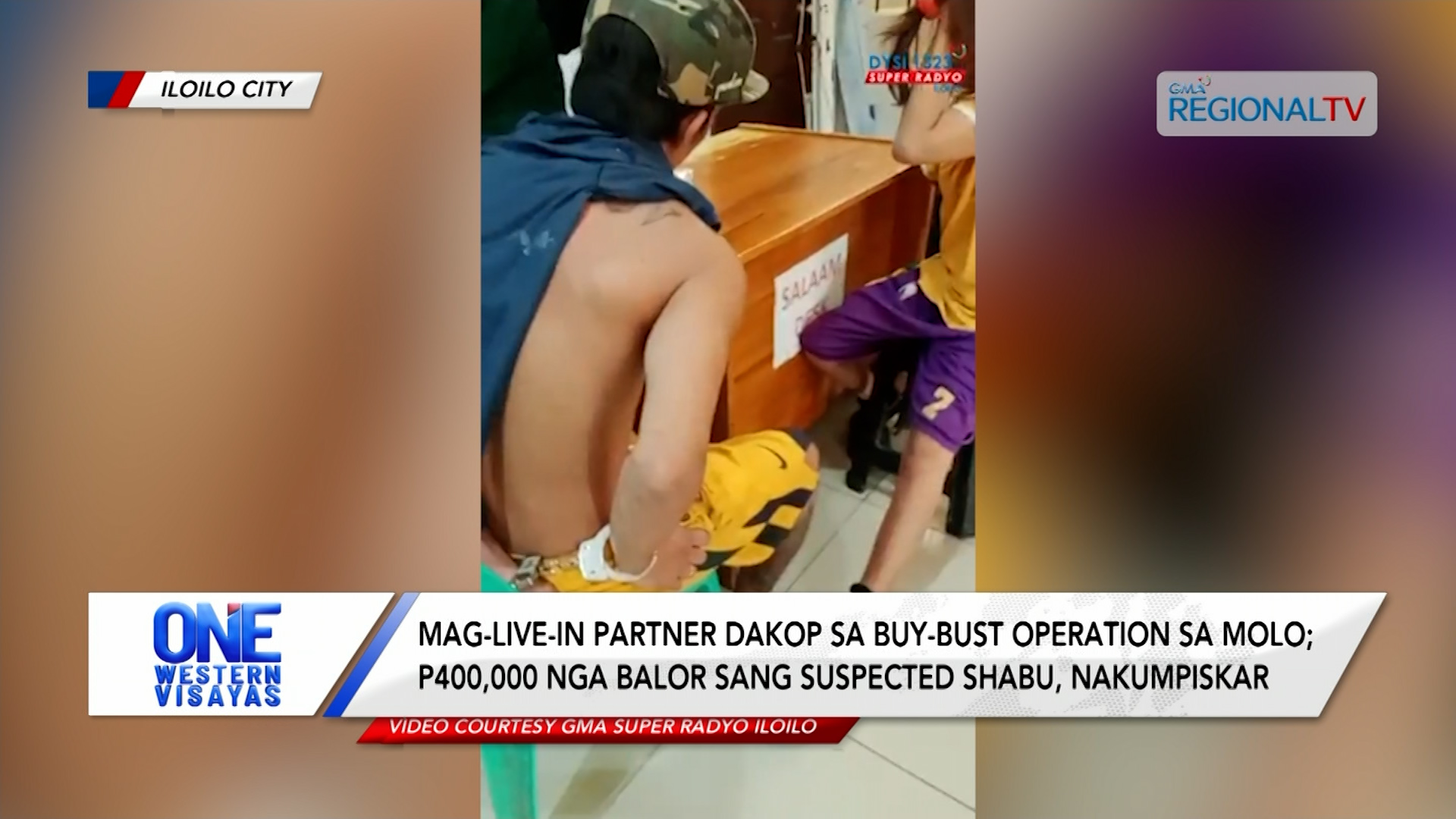 Mag-live-in partner dakop sa buy-bust operation sa Molo