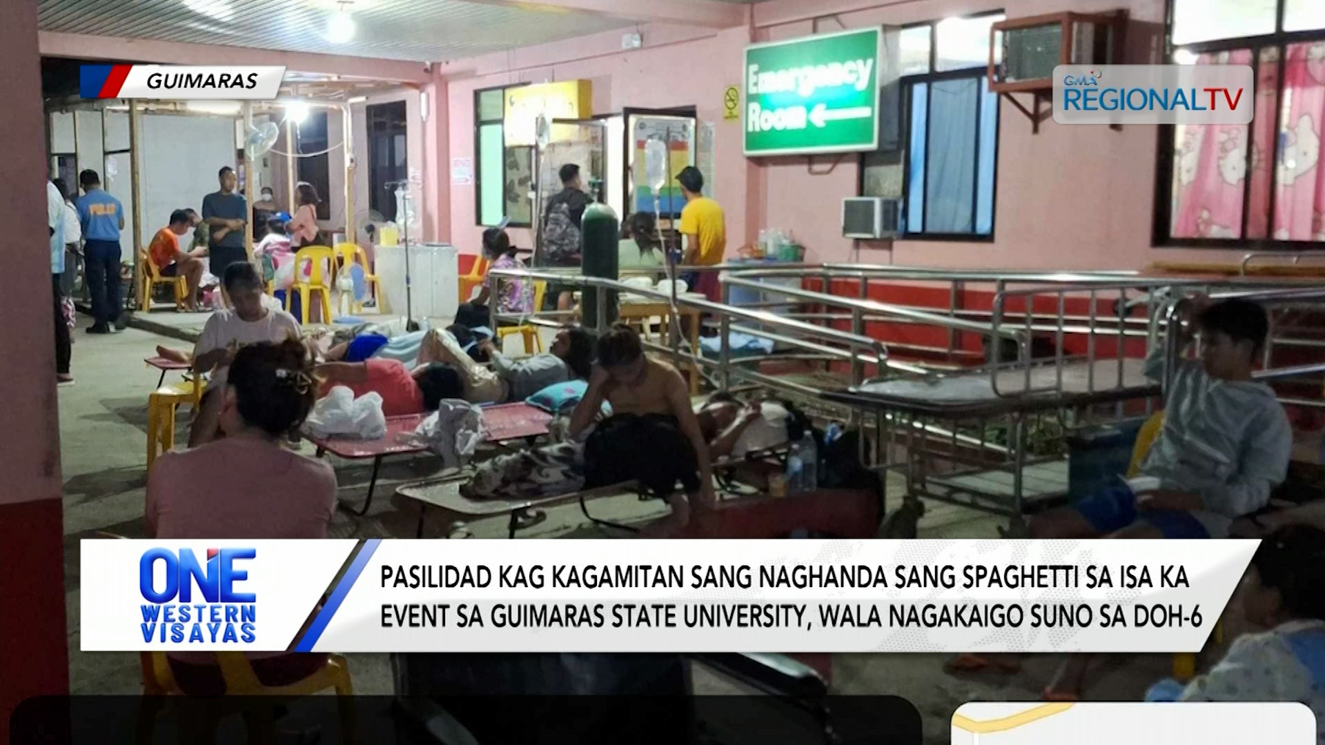 DOH-6, Nagpagwa sang Rekomendasyon sa Ginapahayag Food Poisoning sa Guimaras