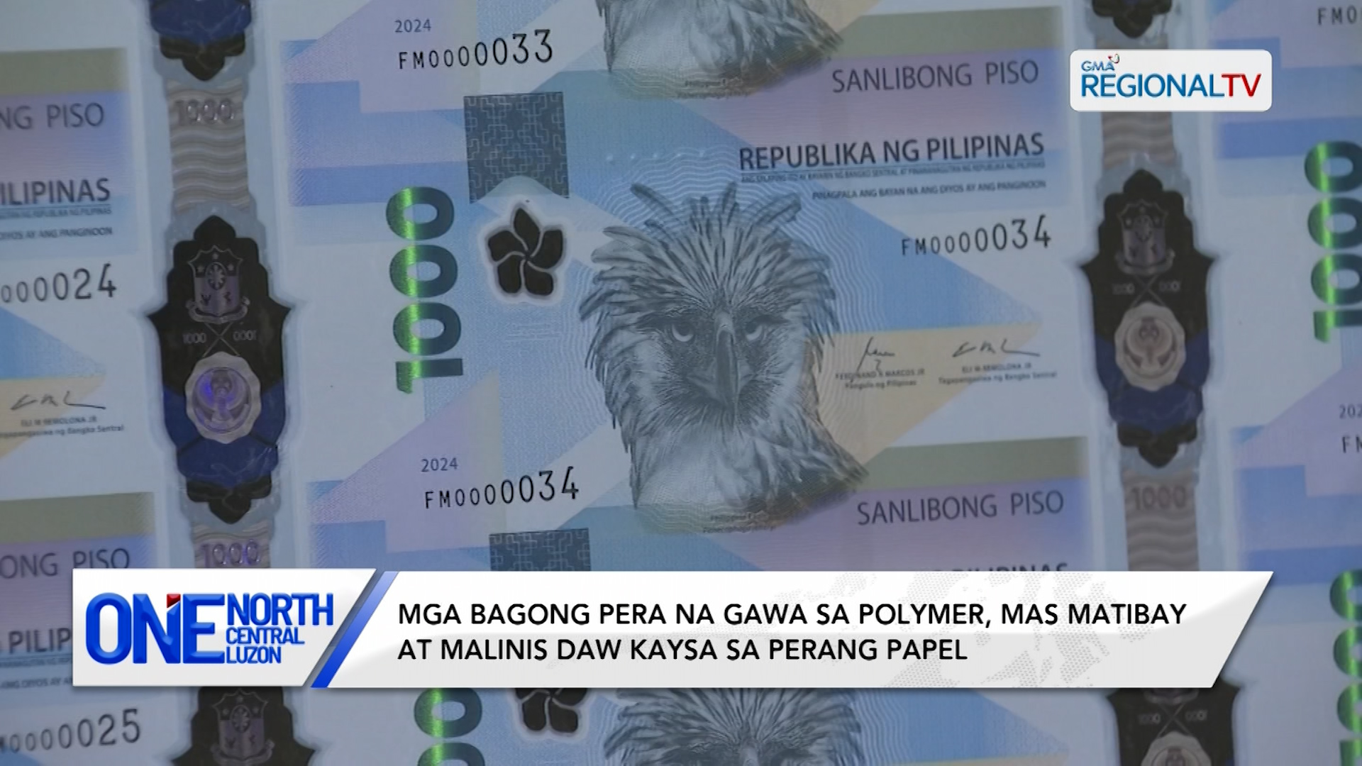 Mga bagong pera na gawa sa polymer, ipinasilip